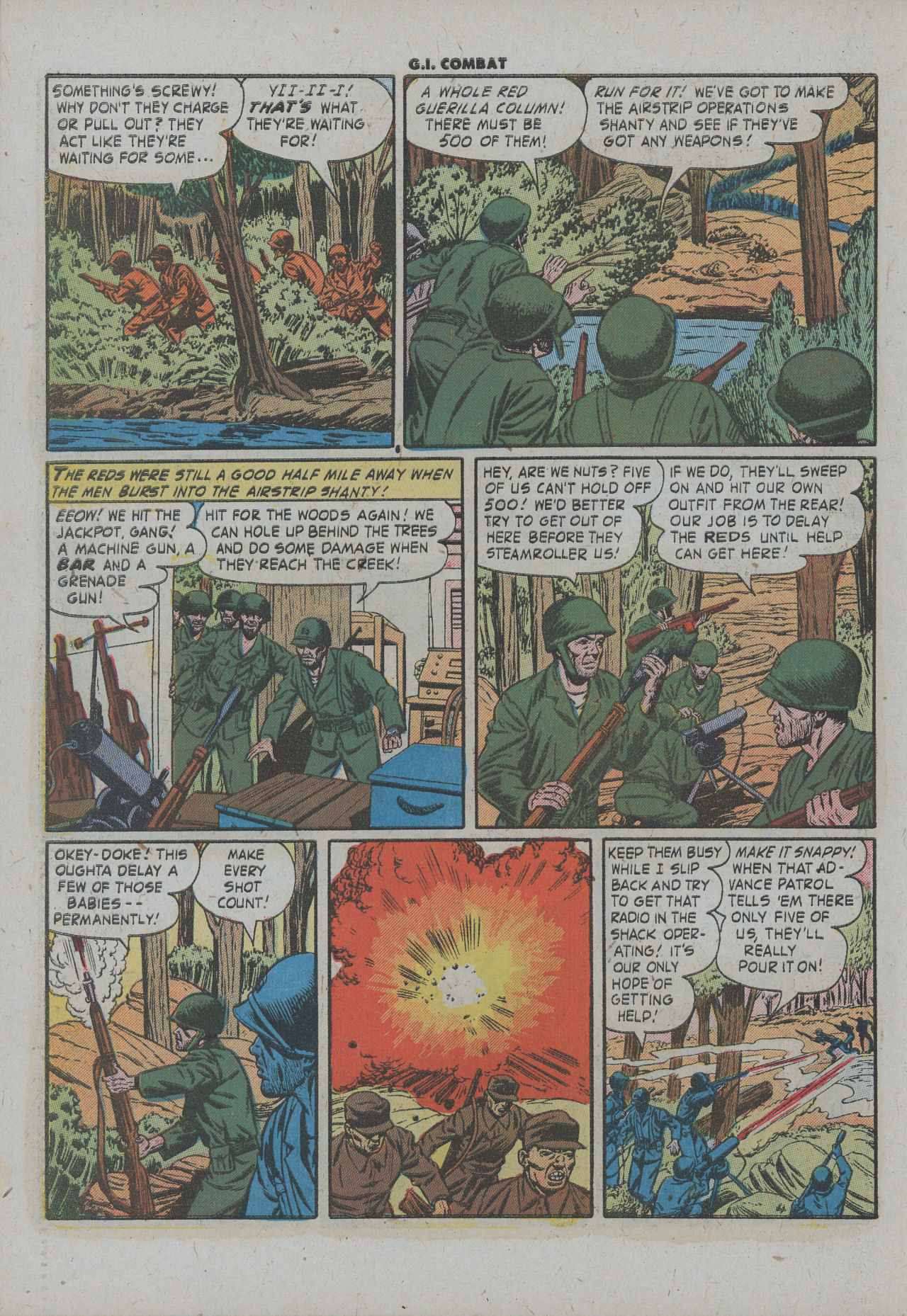 Read online G.I. Combat (1952) comic -  Issue #40 - 30