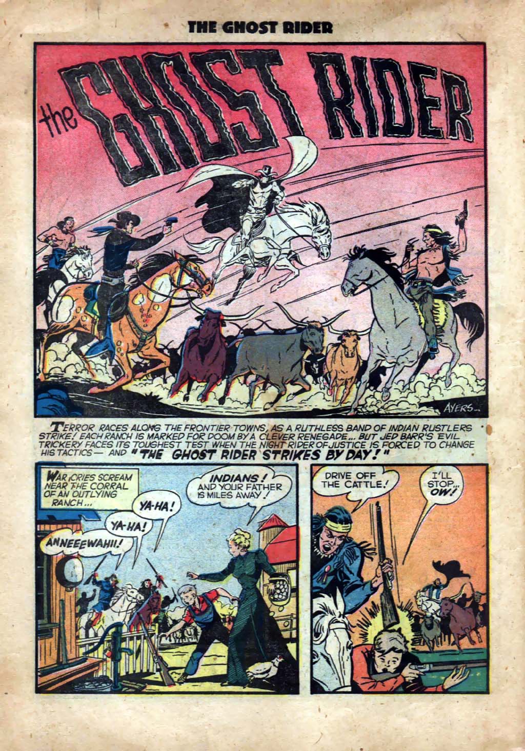 Read online The Ghost Rider (1950) comic -  Issue #3 - 18