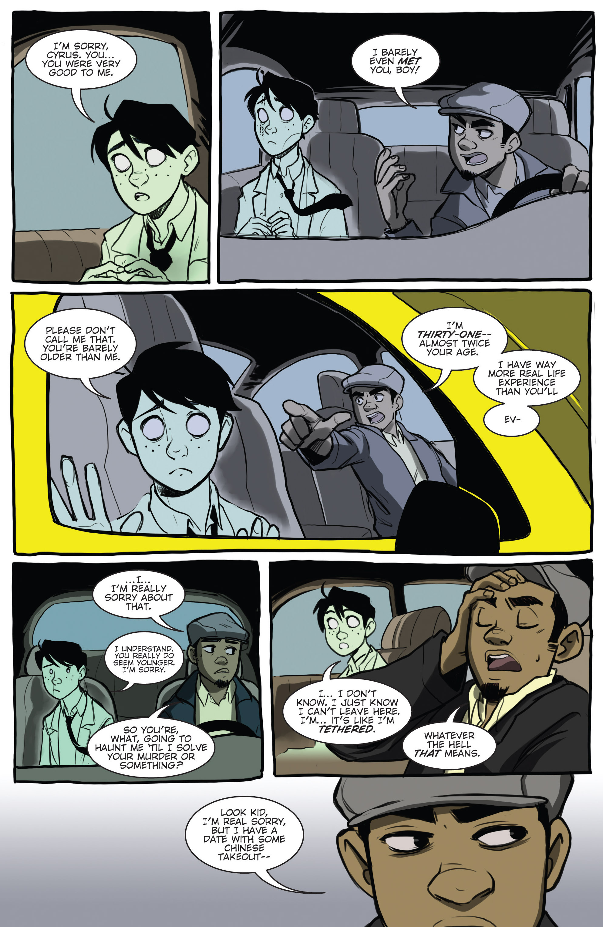 Read online Cyrus Perkins and the Haunted Taxicab comic -  Issue # TPB - 39