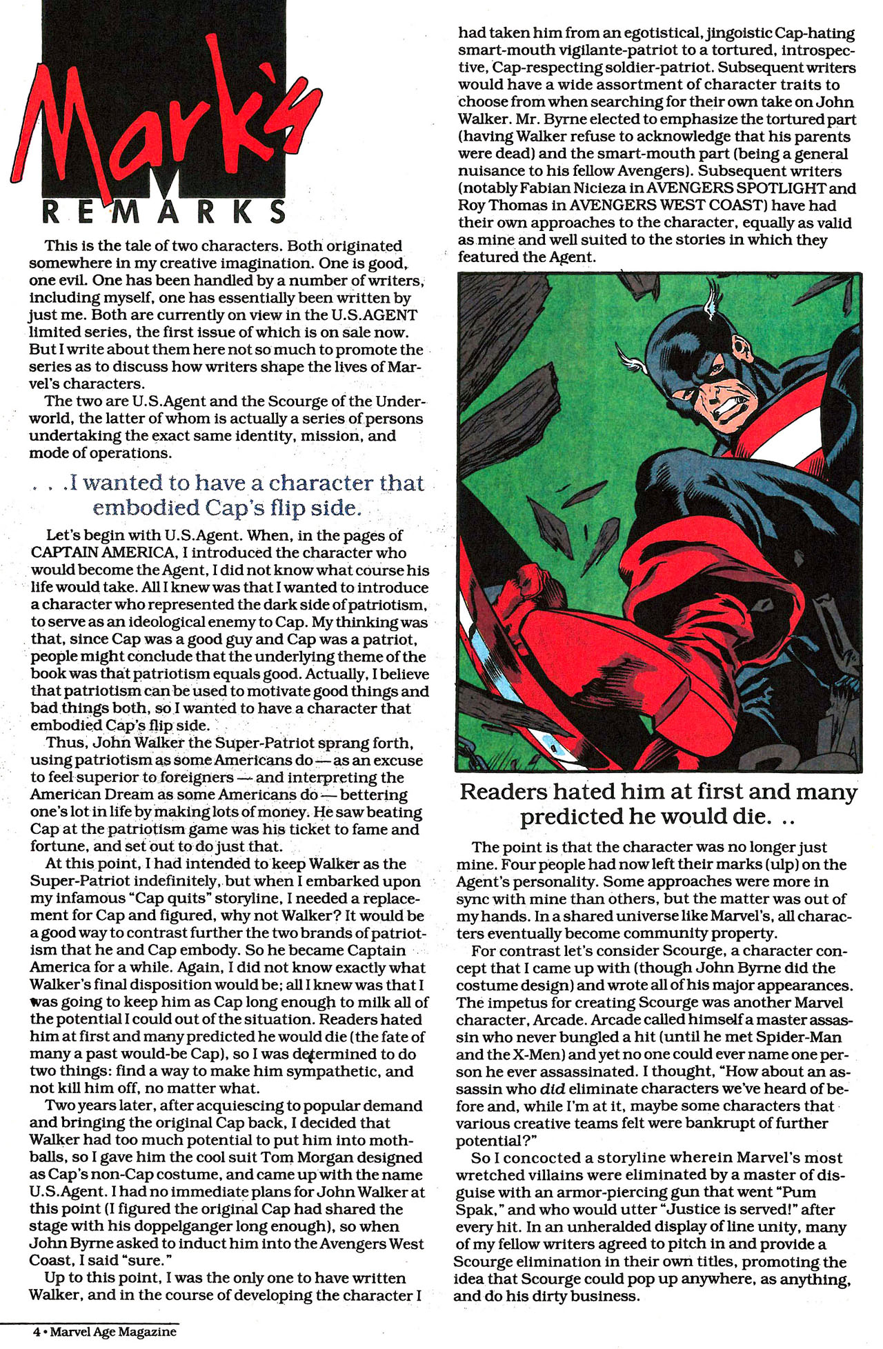 Read online Marvel Age comic -  Issue #126 - 6