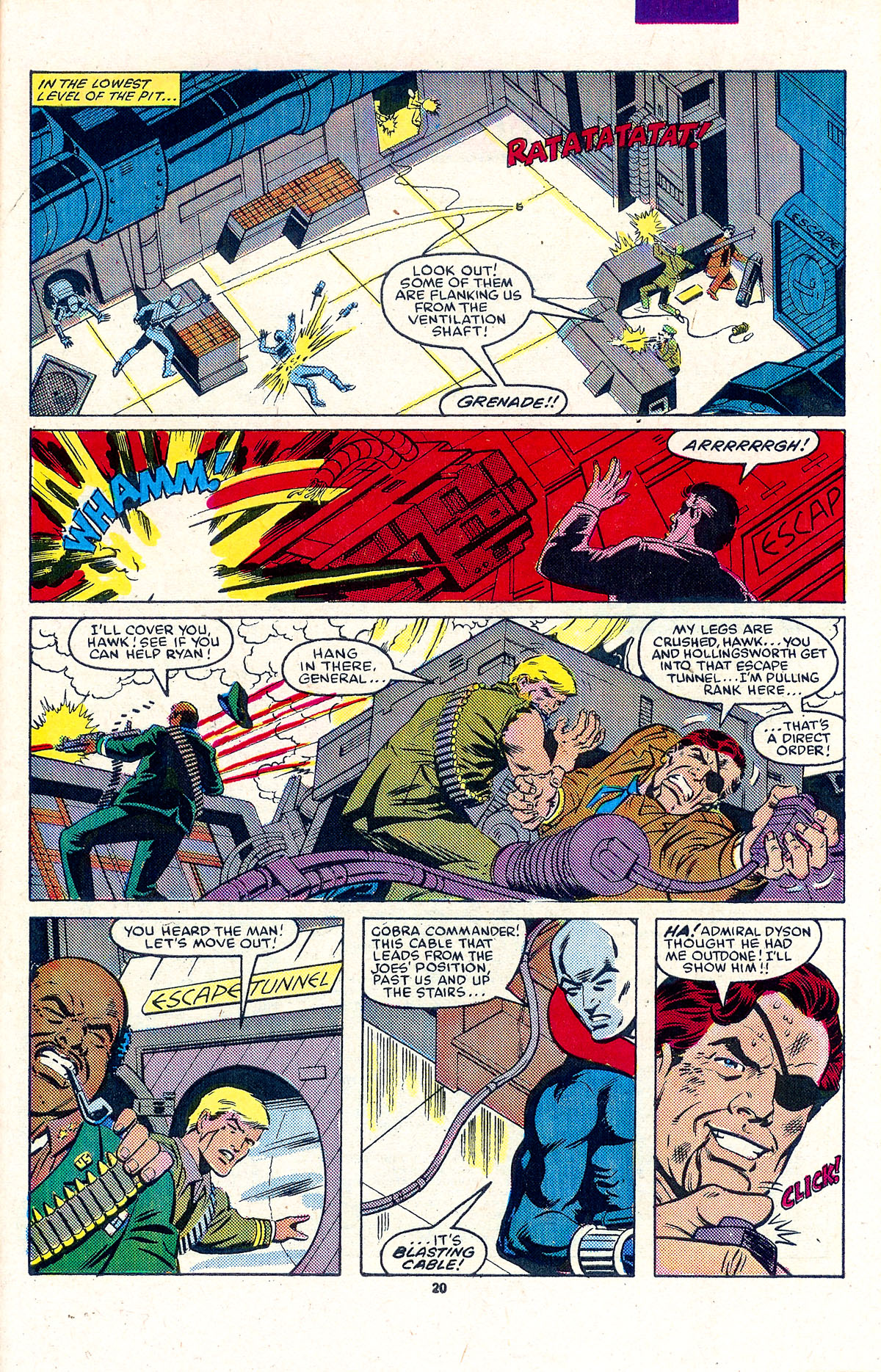 Read online G.I. Joe: A Real American Hero comic -  Issue #53 - 21