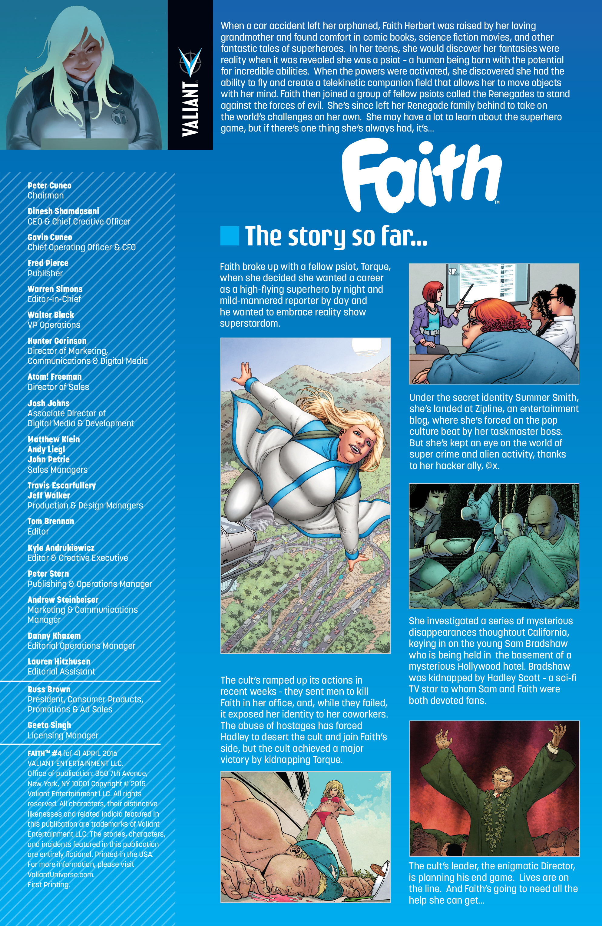 Read online Faith (2016) comic -  Issue #4 - 2