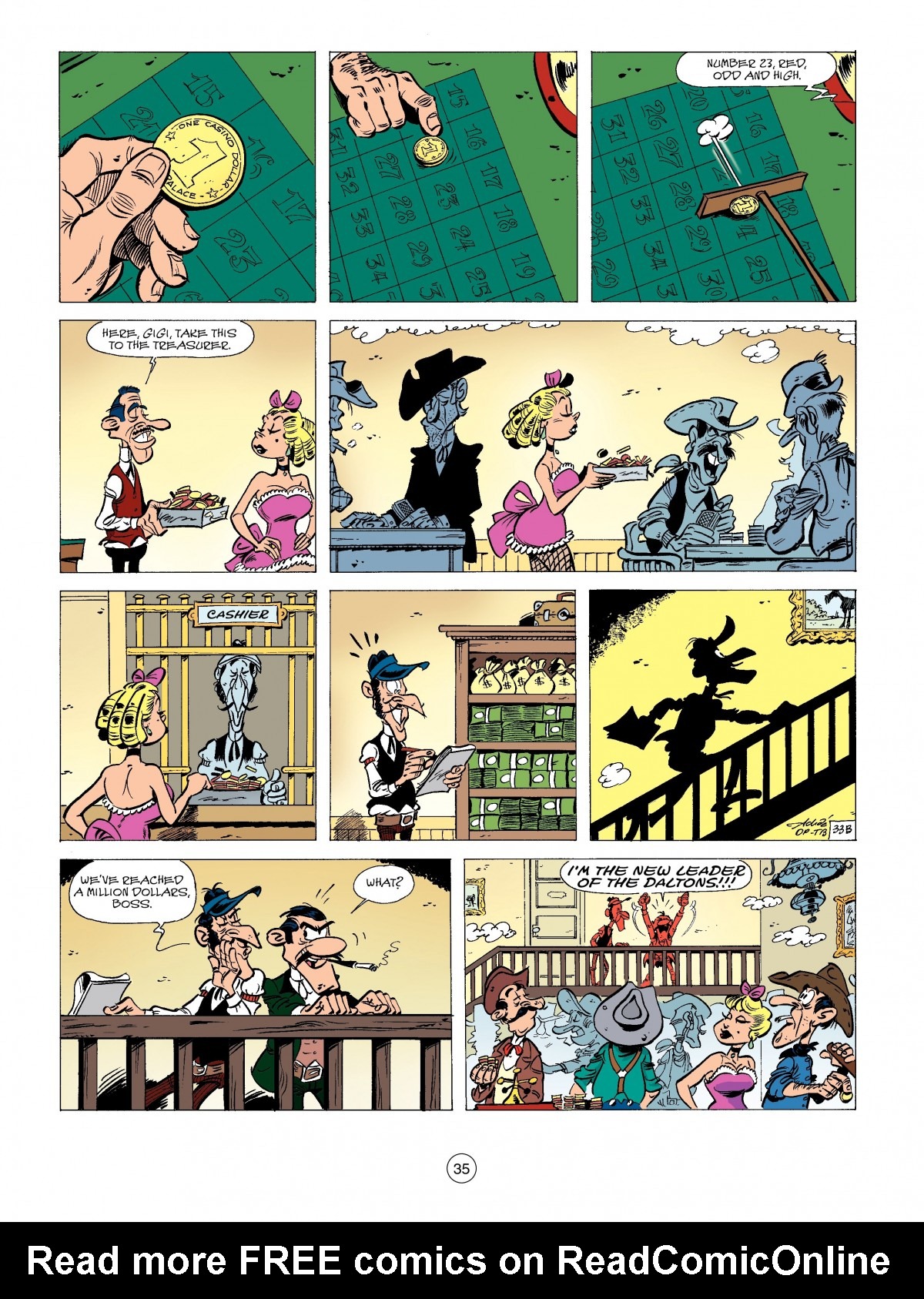 Read online A Lucky Luke Adventure comic -  Issue #42 - 35