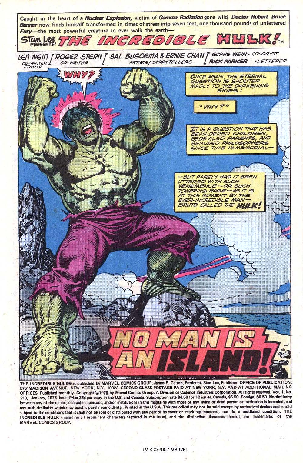Read online The Incredible Hulk (1968) comic -  Issue #219 - 3