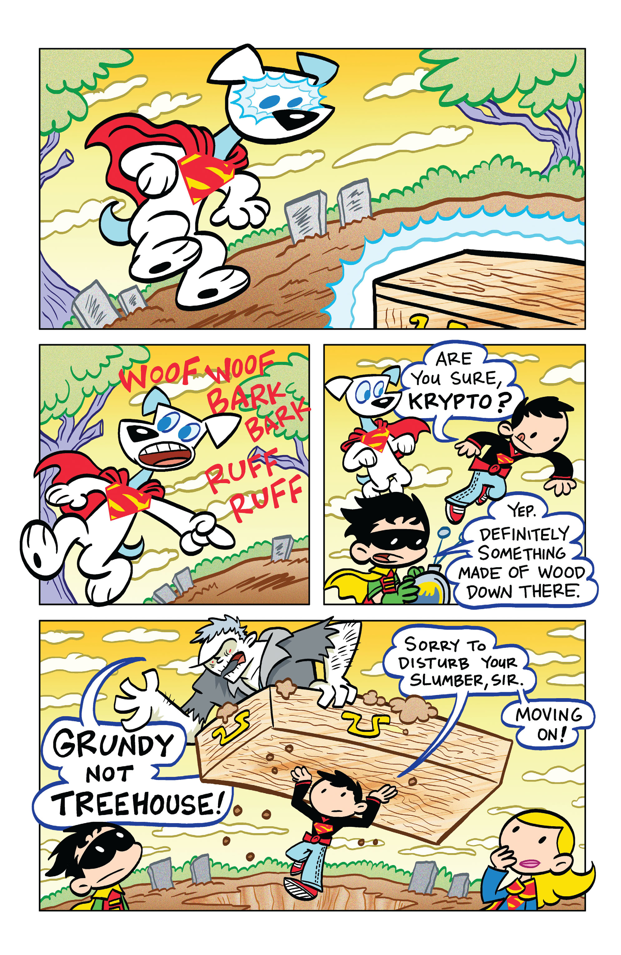 Read online Tiny Titans: Return To the Treehouse comic -  Issue #1 - 12