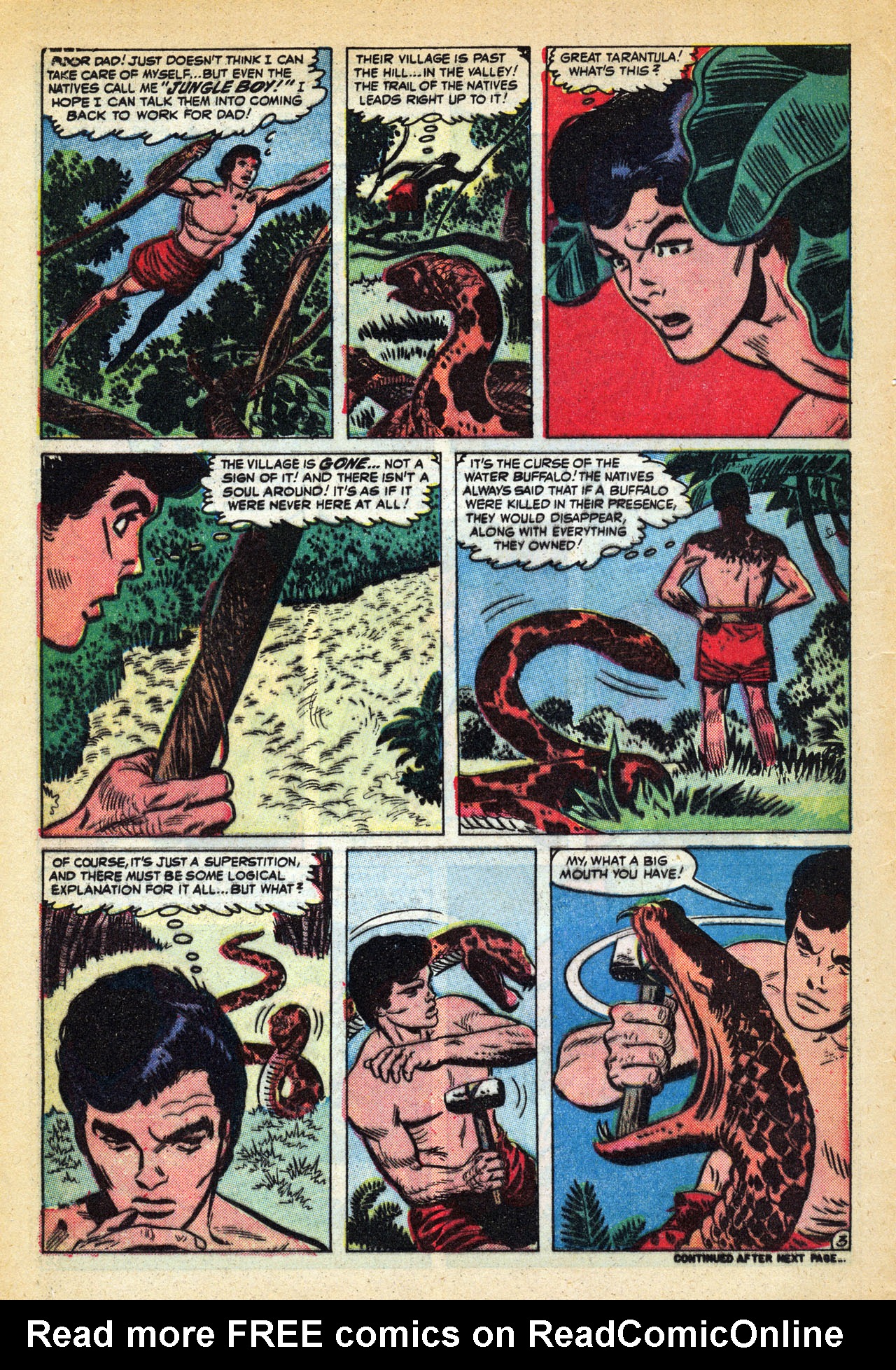 Read online Jungle Action (1954) comic -  Issue #5 - 12