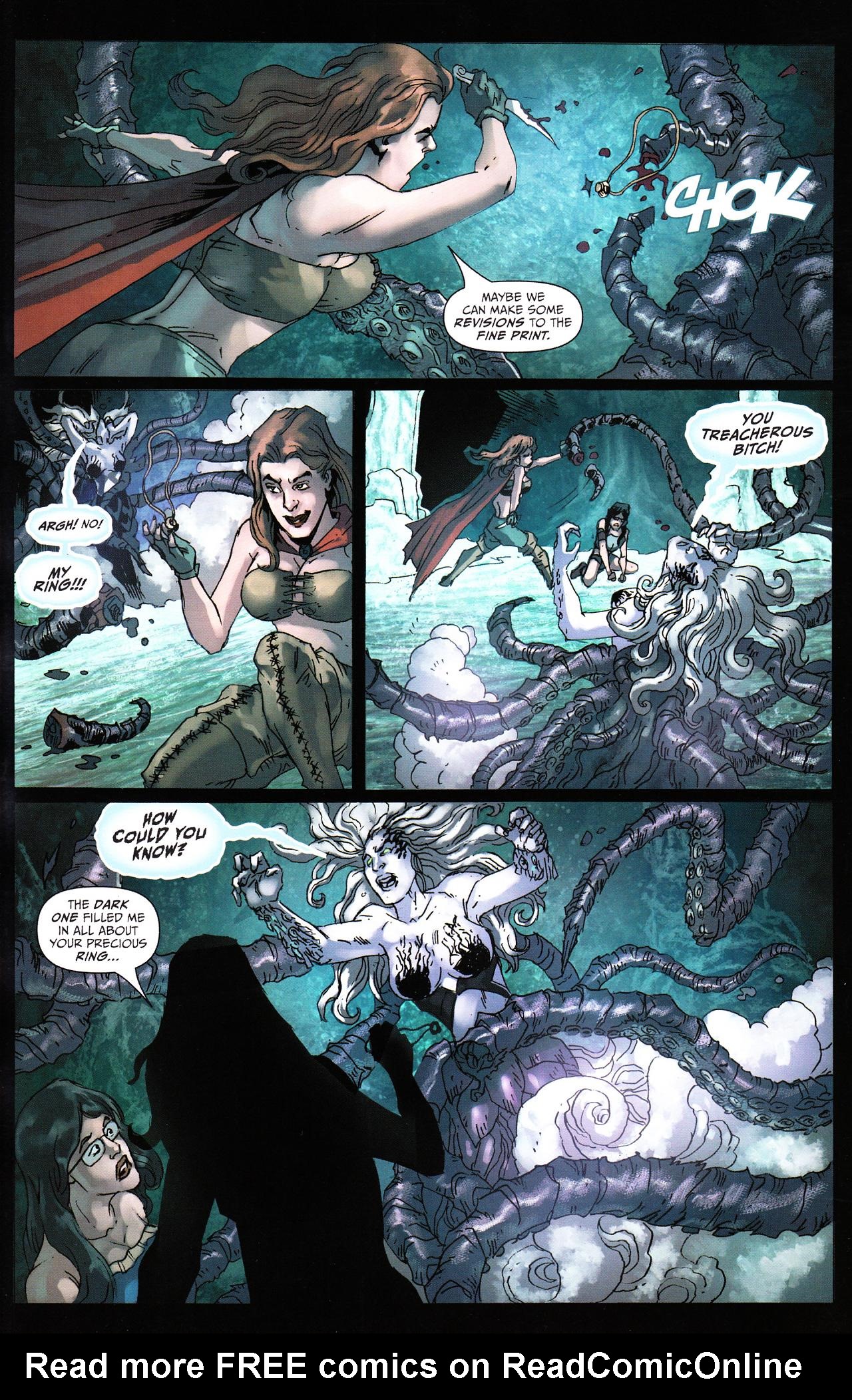 Read online Grimm Fairy Tales: The Dream Eater Saga comic -  Issue #9 - 20