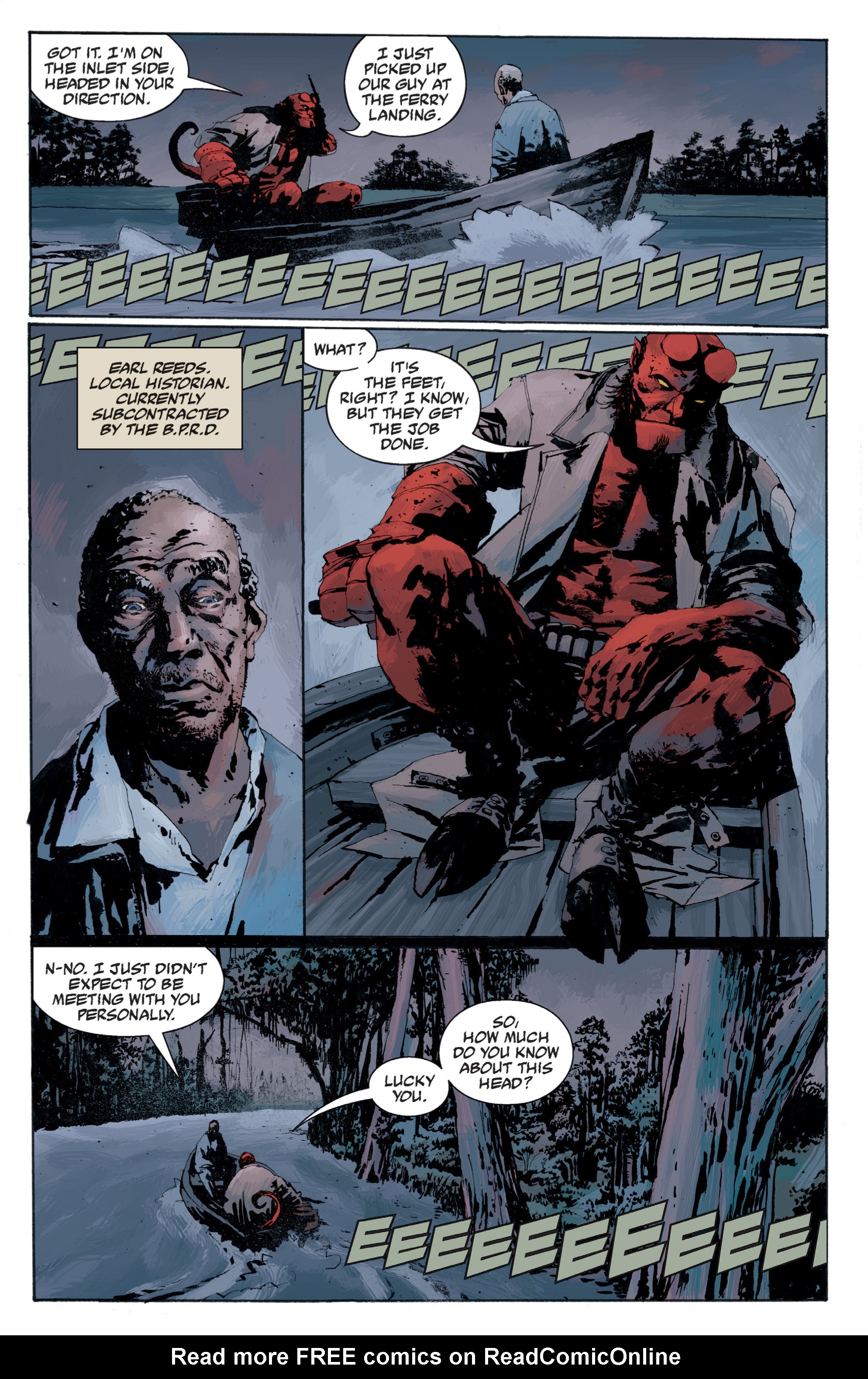 Read online Hellboy comic -  Issue #10 - 89