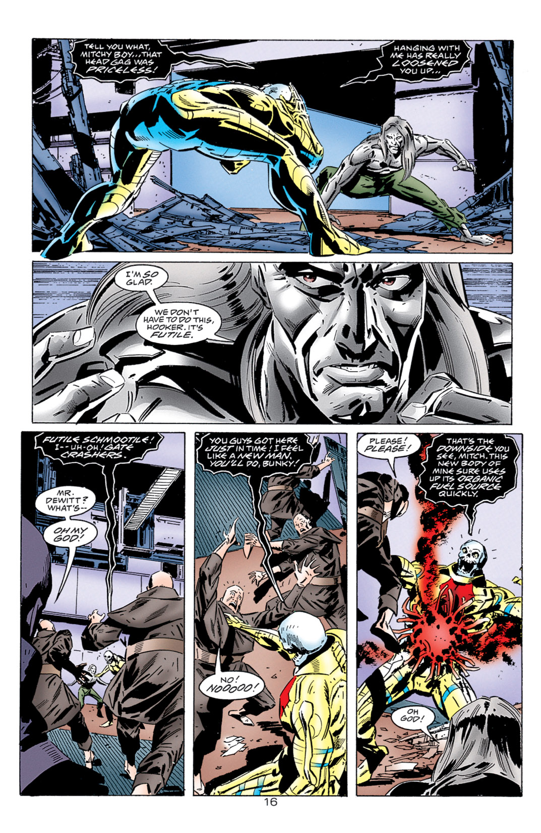 Read online Resurrection Man (1997) comic -  Issue #24 - 16