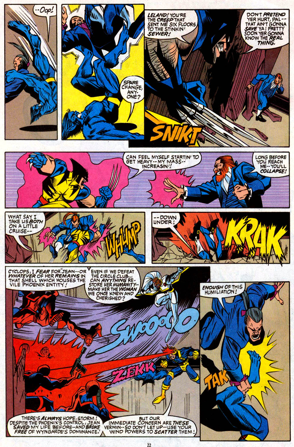 Read online X-Men Adventures (1995) comic -  Issue #11 - 18