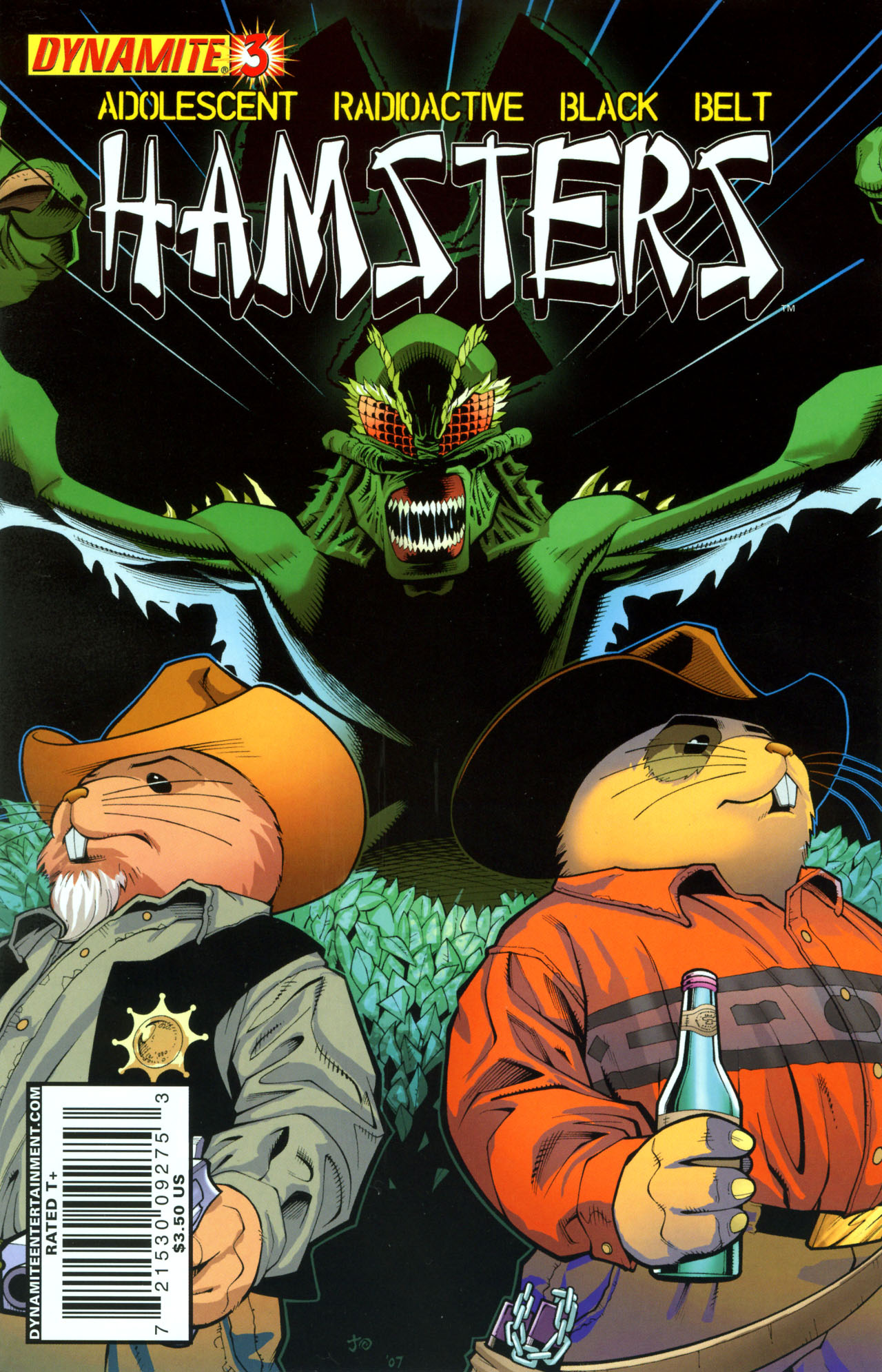 Read online Adolescent Radioactive Black Belt Hamsters (2008) comic -  Issue #3 - 1