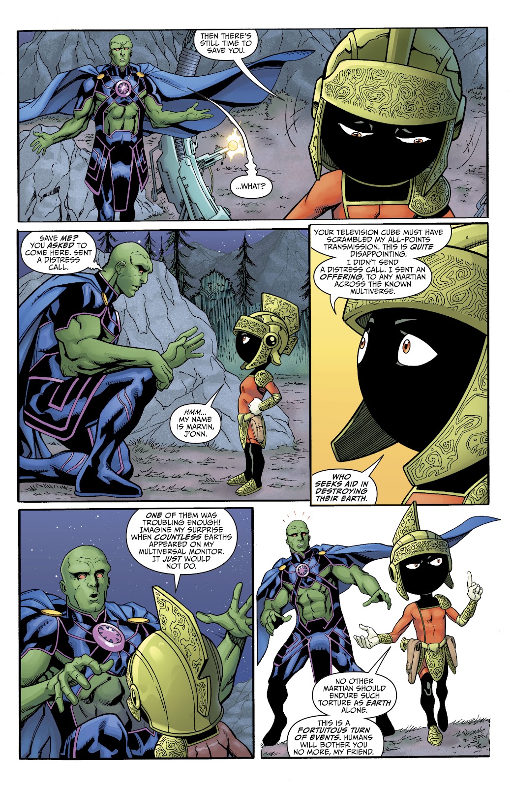 Martian Manhunter/Marvin the Martian Special issue Full - Page 9