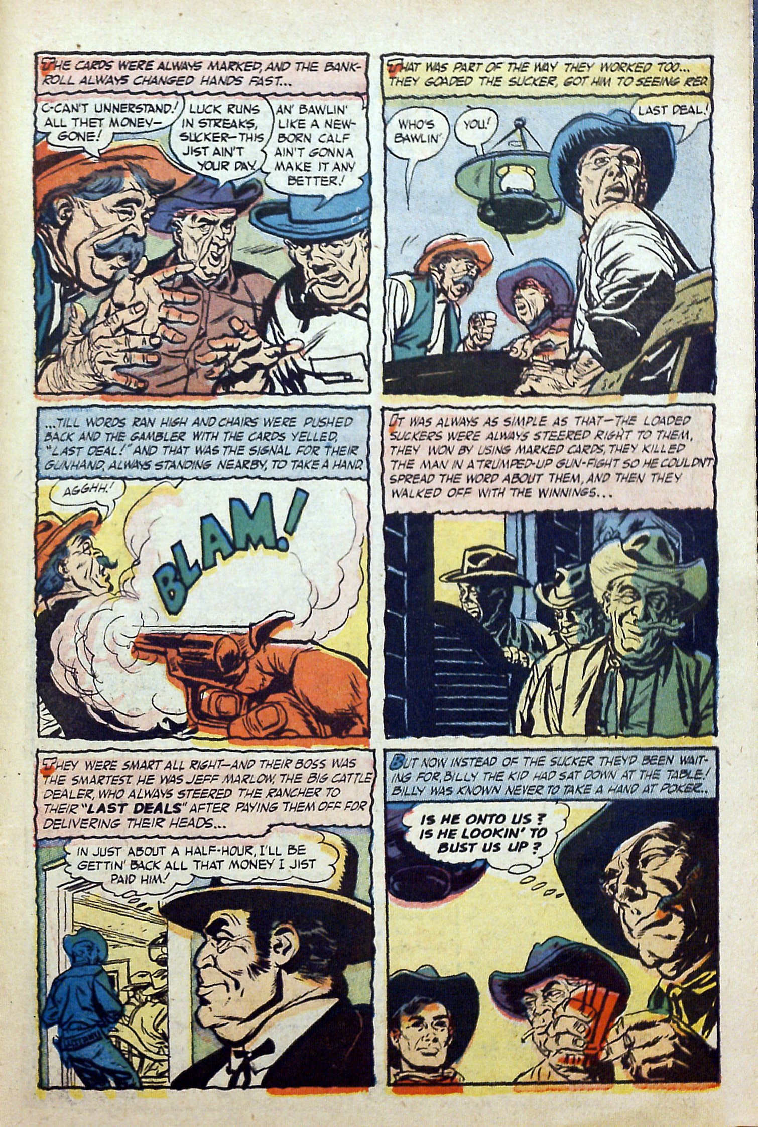 Read online Billy the Kid Adventure Magazine comic -  Issue #25 - 27