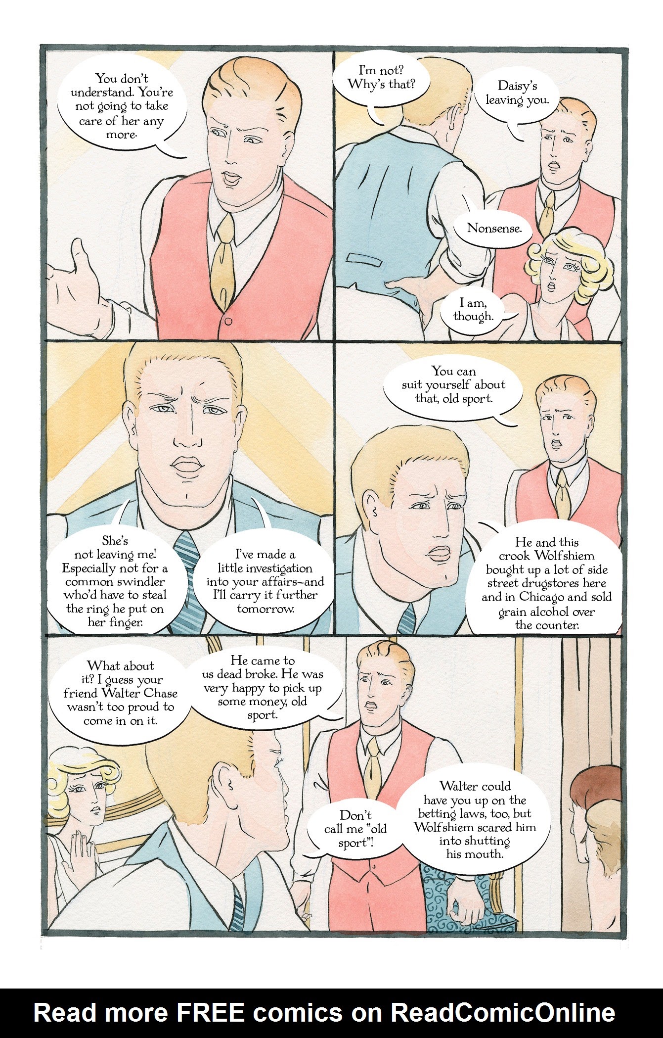 Read online The Great Gatsby: The Graphic Novel comic -  Issue # TPB (Part 2) - 62