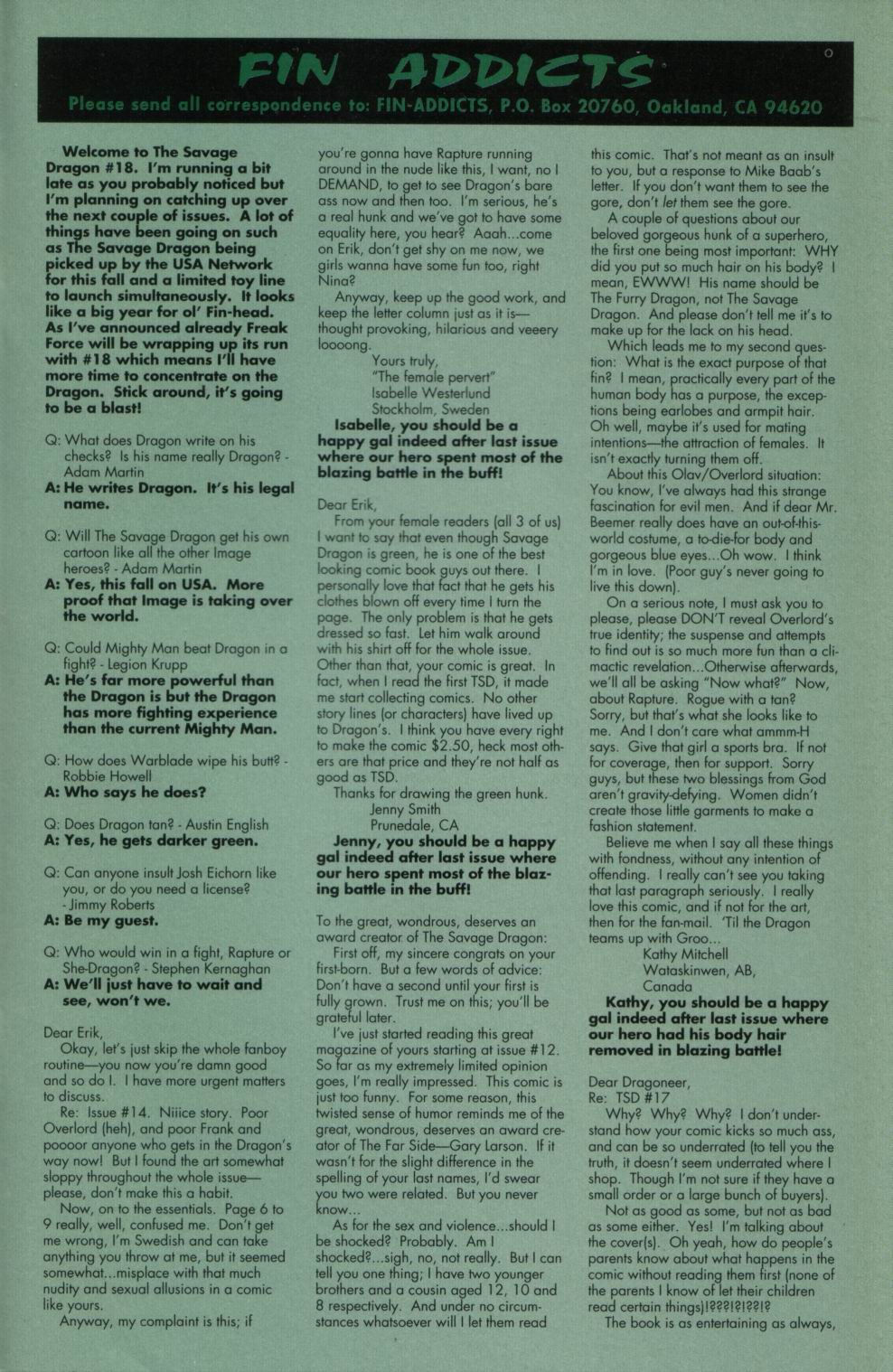 Read online The Savage Dragon (1993) comic -  Issue #18 - 26