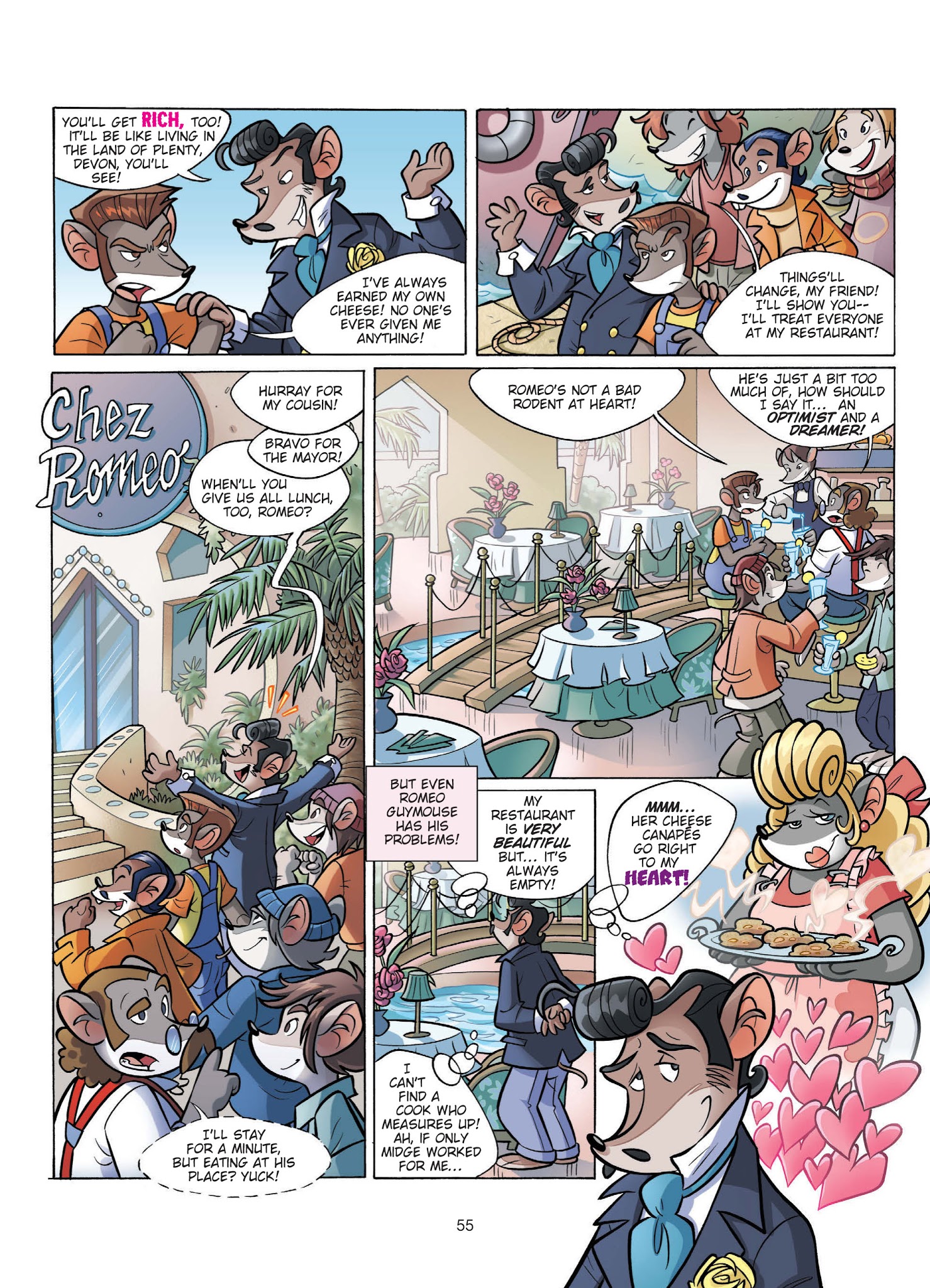 Read online Thea Stilton comic -  Issue # TPB 3 - 56
