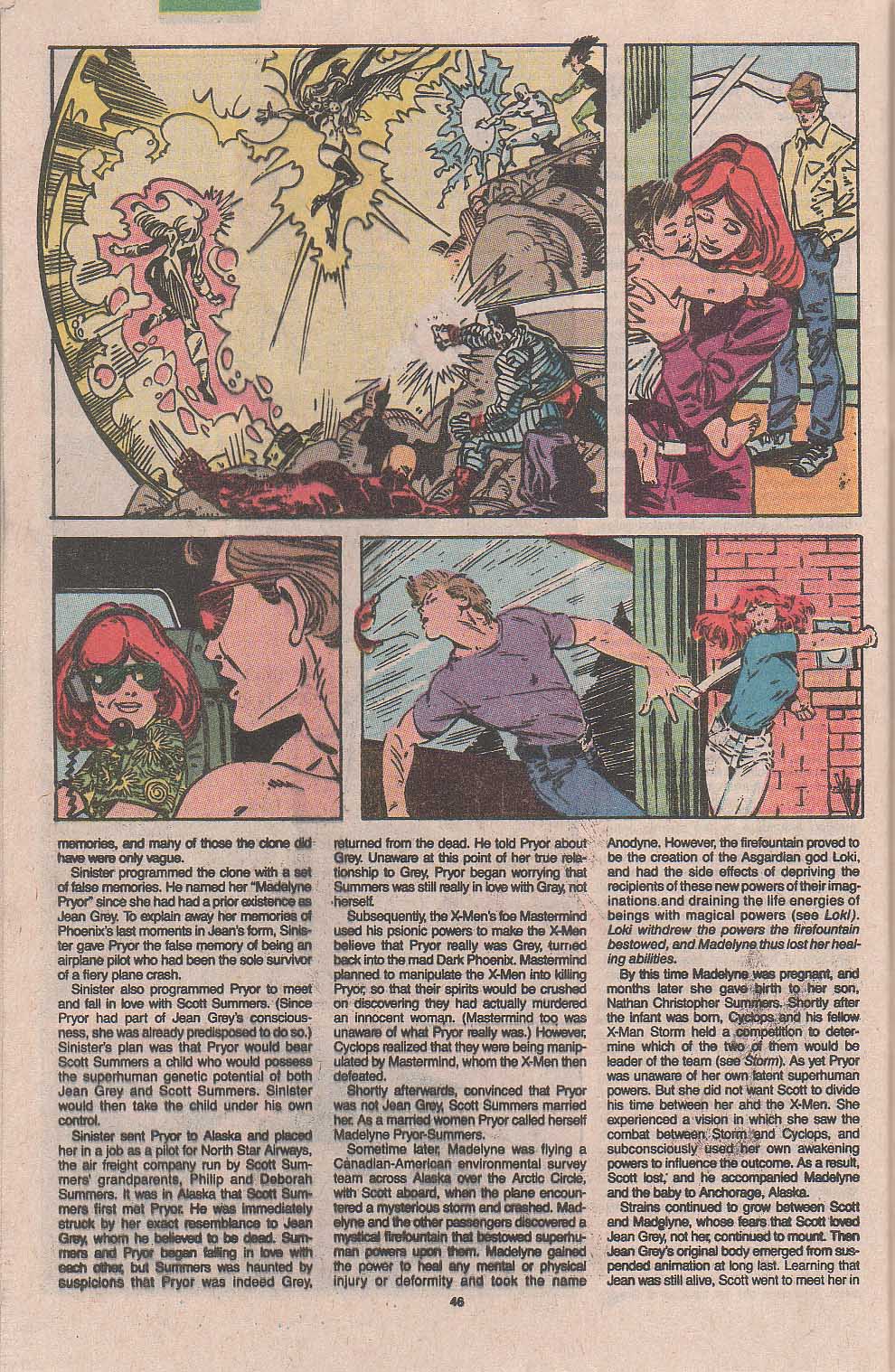 Read online The Official Handbook of the Marvel Universe: Update '89 comic -  Issue #8 - 26