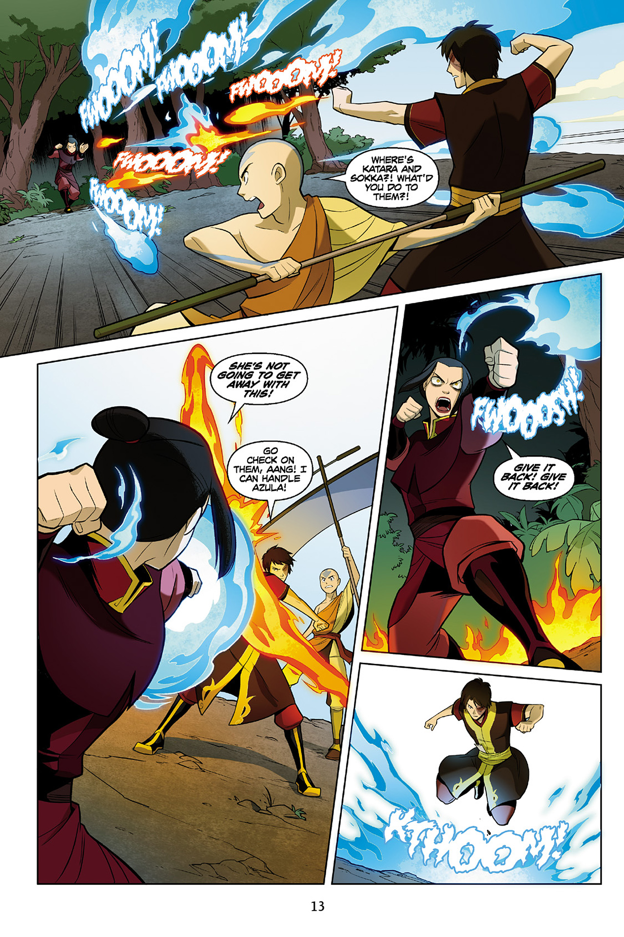 Read online Nickelodeon Avatar: The Last Airbender - The Search comic -  Issue # Part 2 - 14