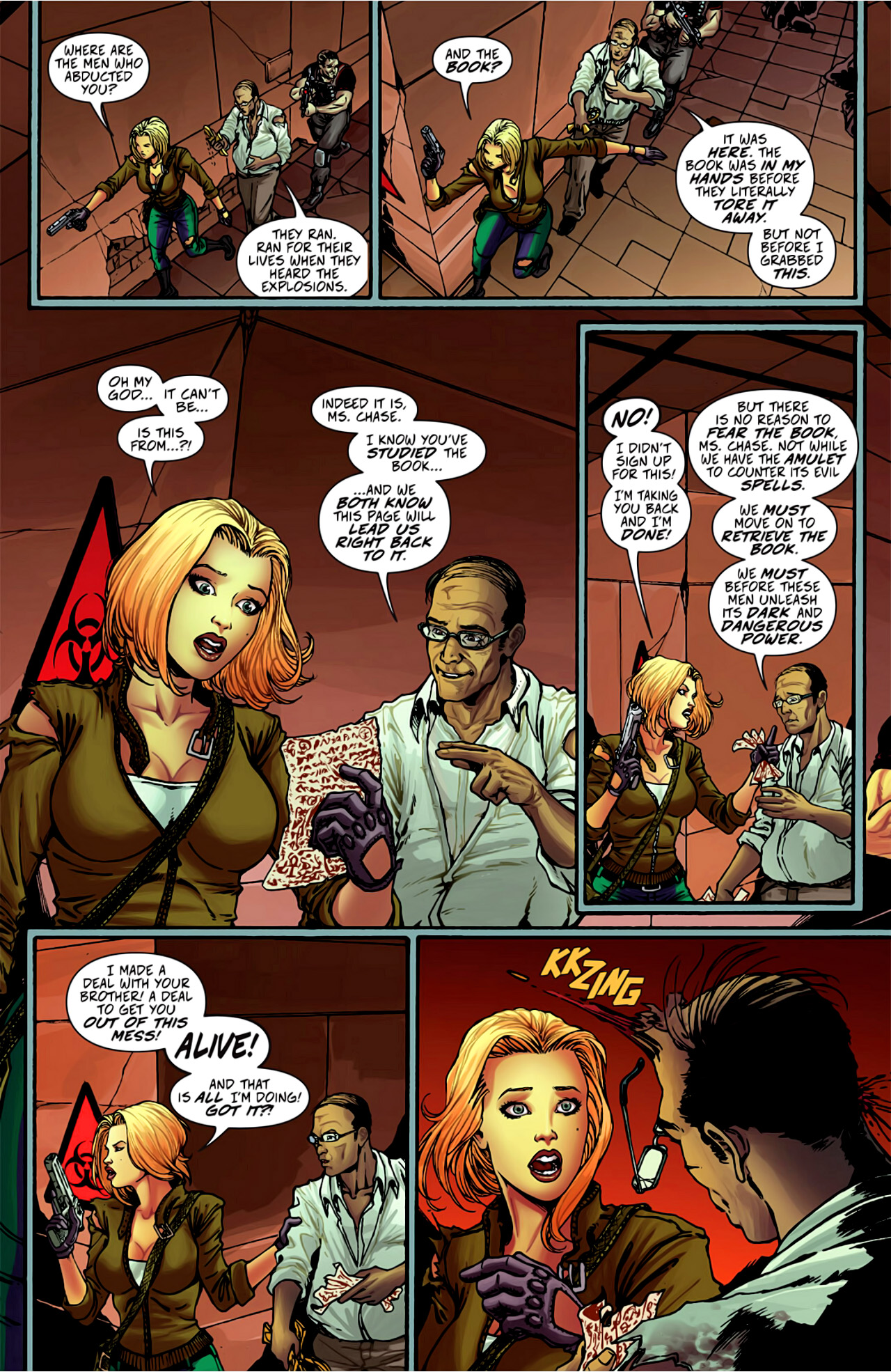 Read online Danger Girl and the Army of Darkness comic -  Issue #1 - 19