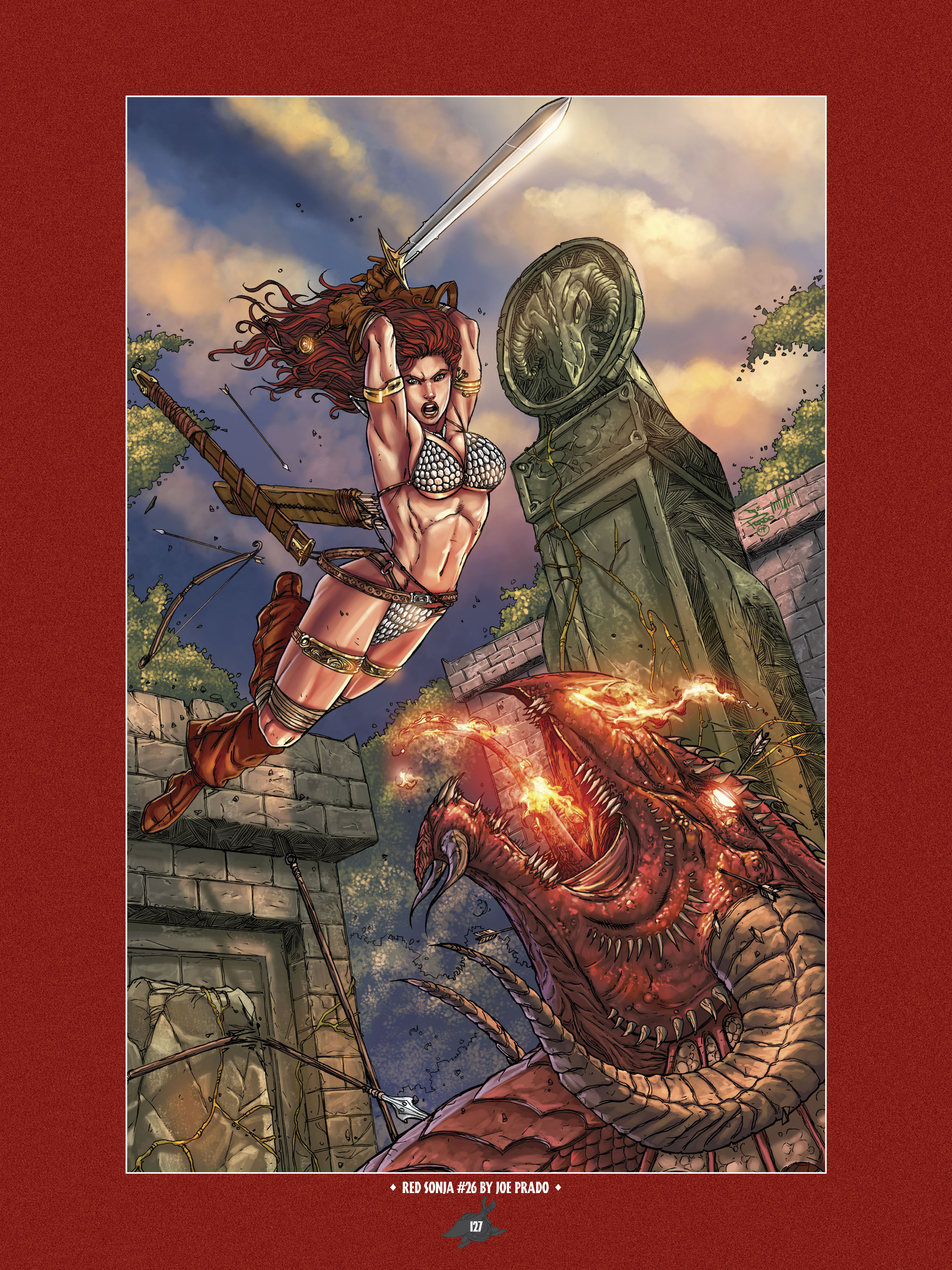 Read online The Art of Red Sonja comic -  Issue # TPB 1 (Part 2) - 26