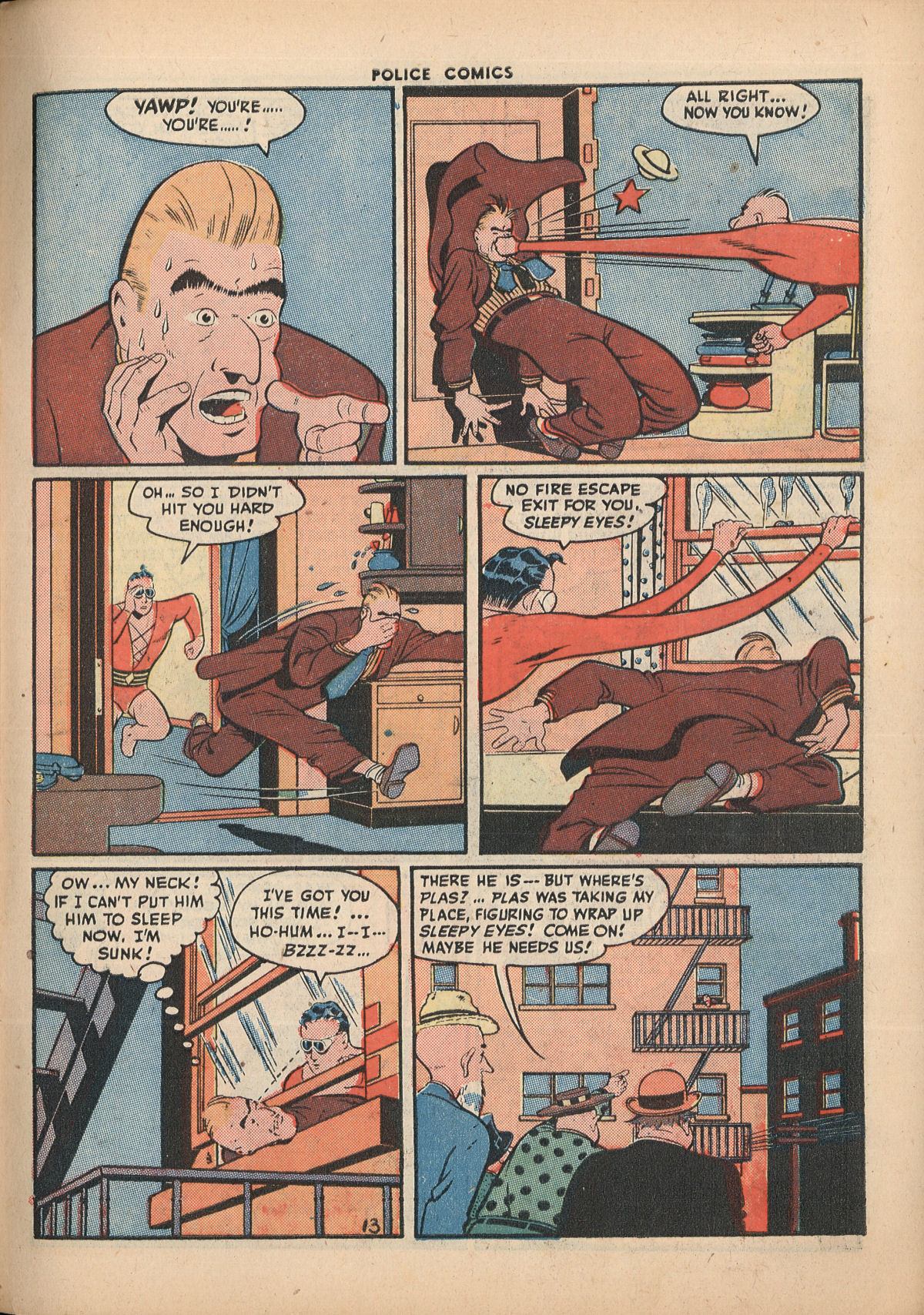 Read online Police Comics comic -  Issue #55 - 15