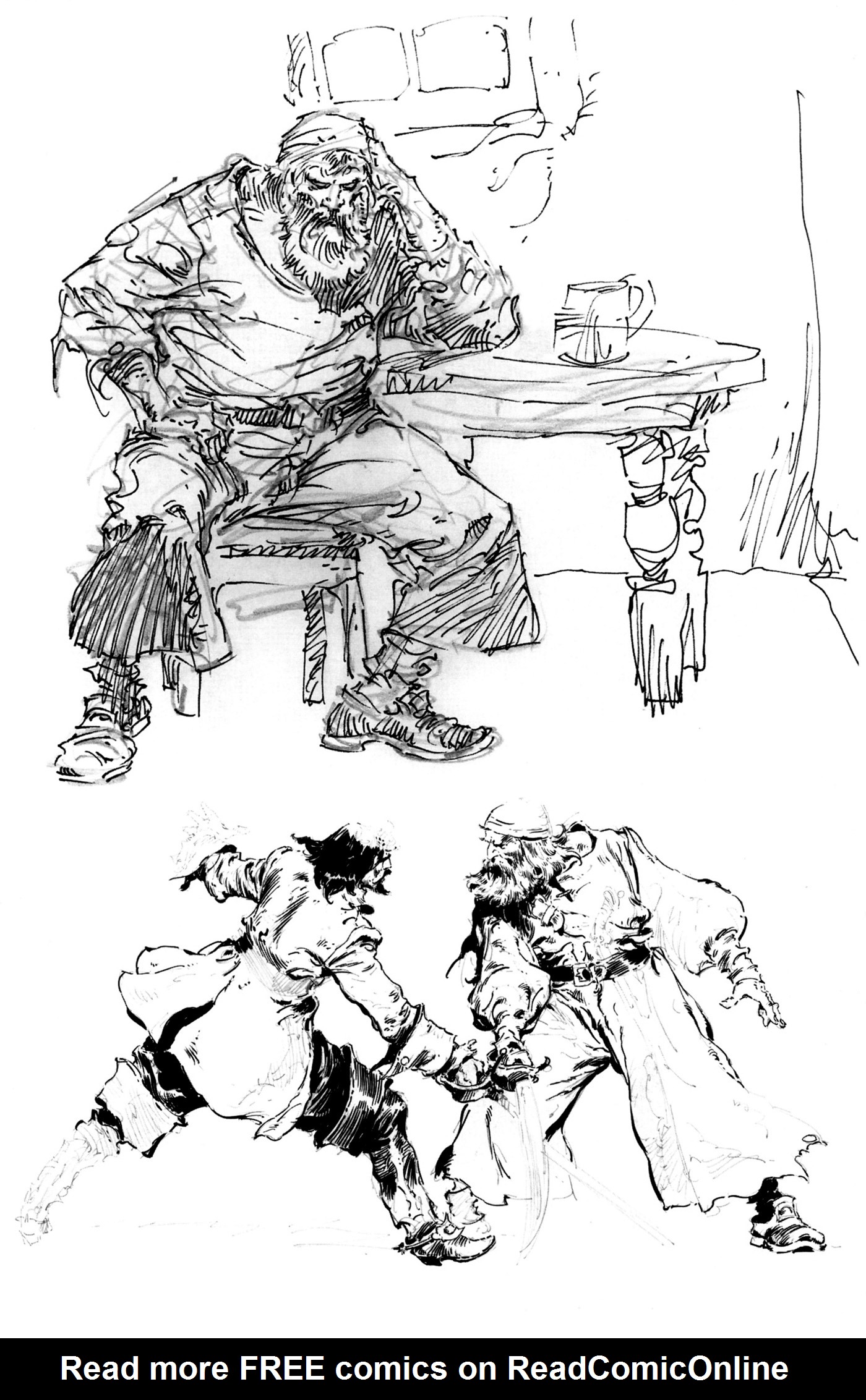 Read online John Buscema Sketchbook comic -  Issue # TPB - 101