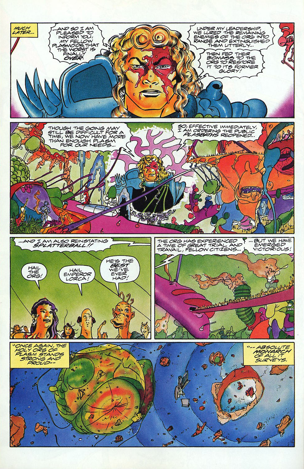 Read online Warriors of Plasm comic -  Issue #7 - 22