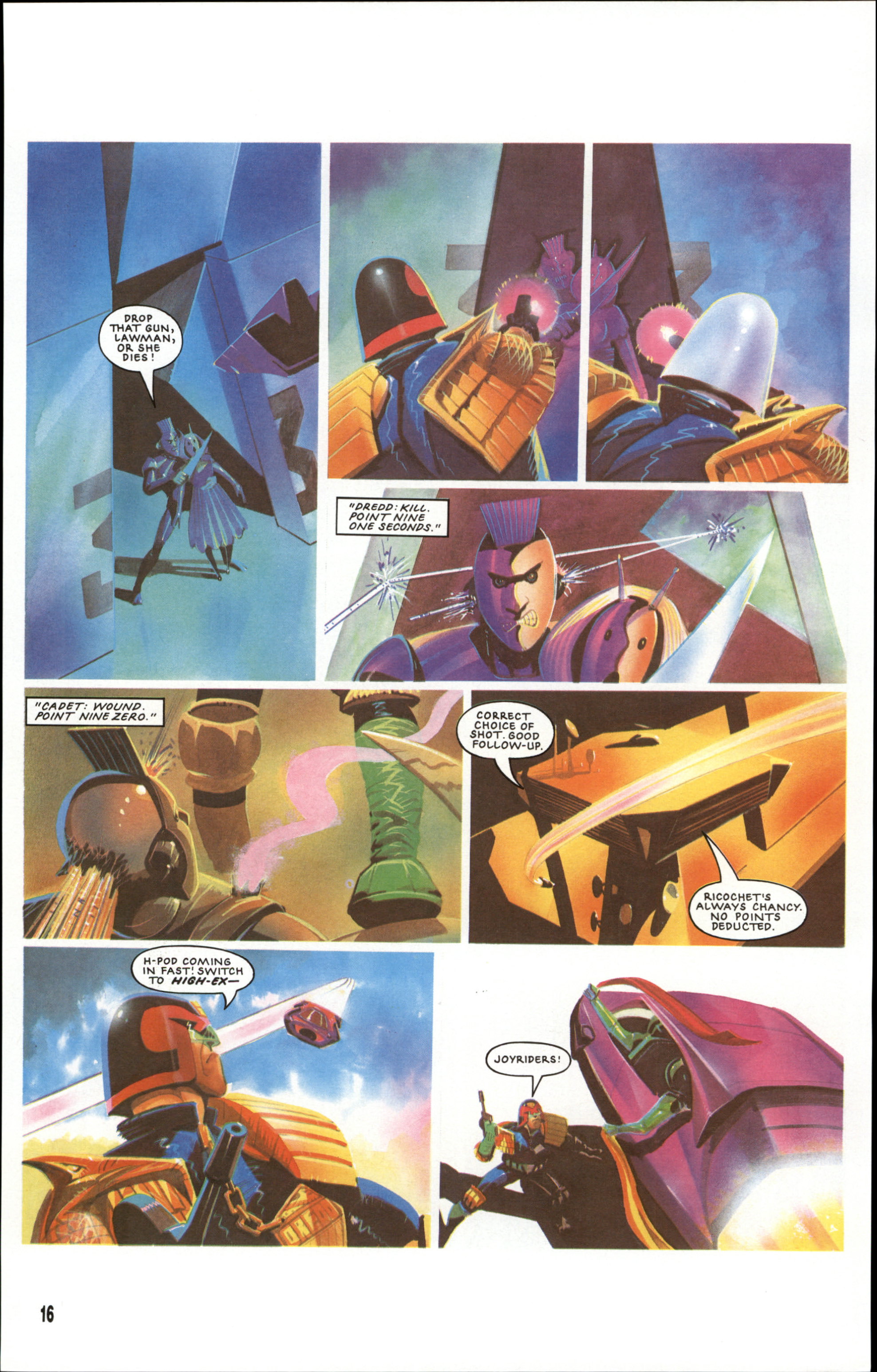 Read online Dredd Rules! comic -  Issue #9 - 18