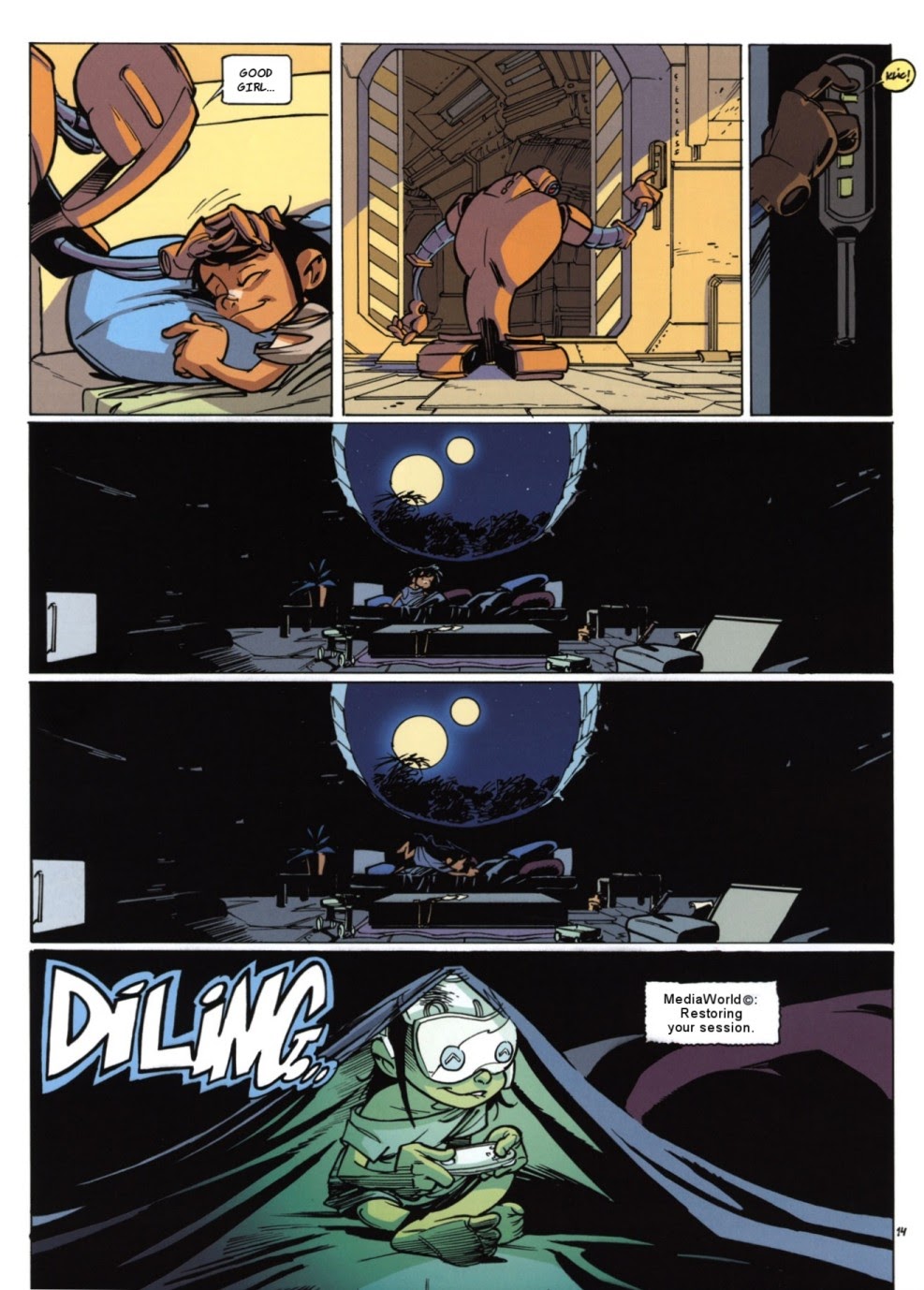 Read online Nävis comic -  Issue #5 - 18