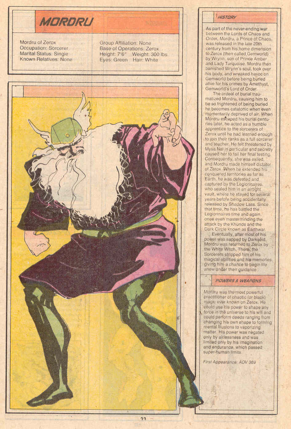 Read online Who's Who in the Legion of Super-Heroes comic -  Issue #5 - 12