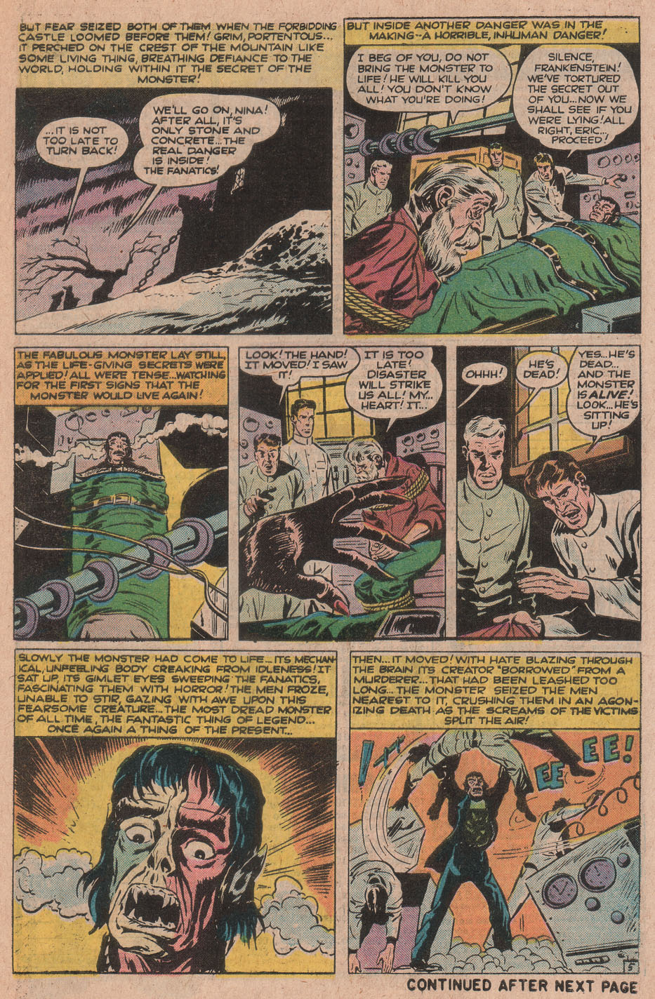 Read online Where Monsters Dwell (1970) comic -  Issue #32 - 9