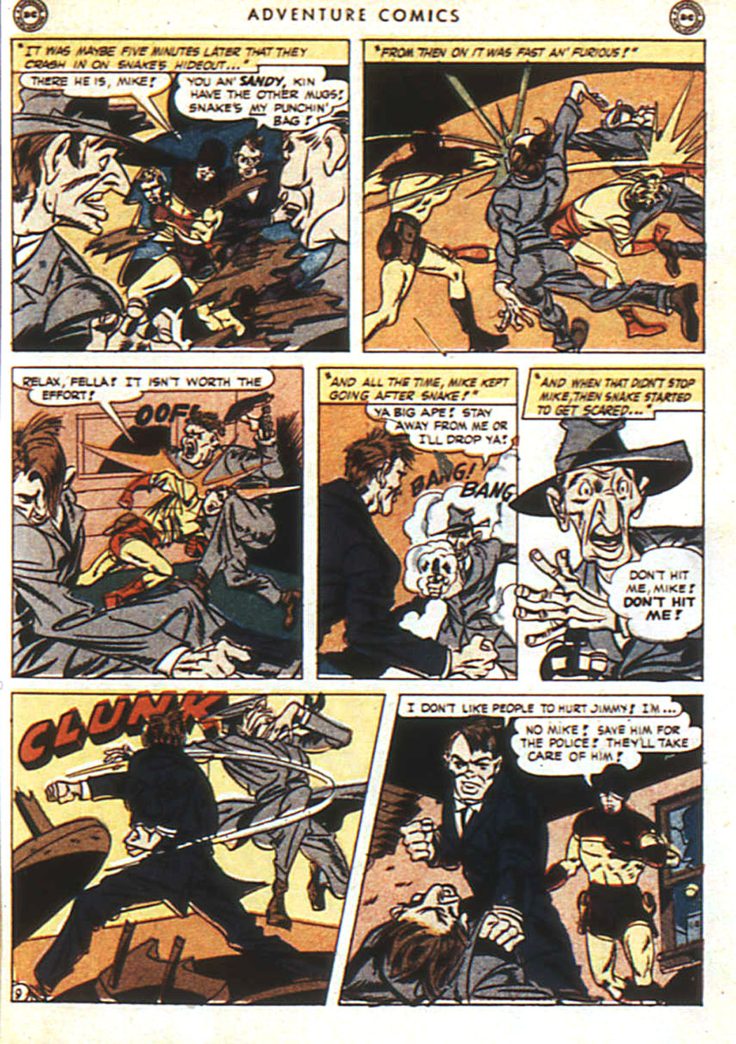 Read online Adventure Comics (1938) comic -  Issue #92 - 10