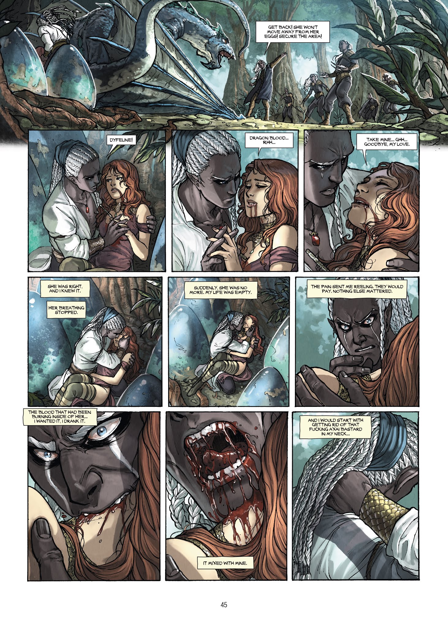 Read online Elves comic -  Issue #20 - 45