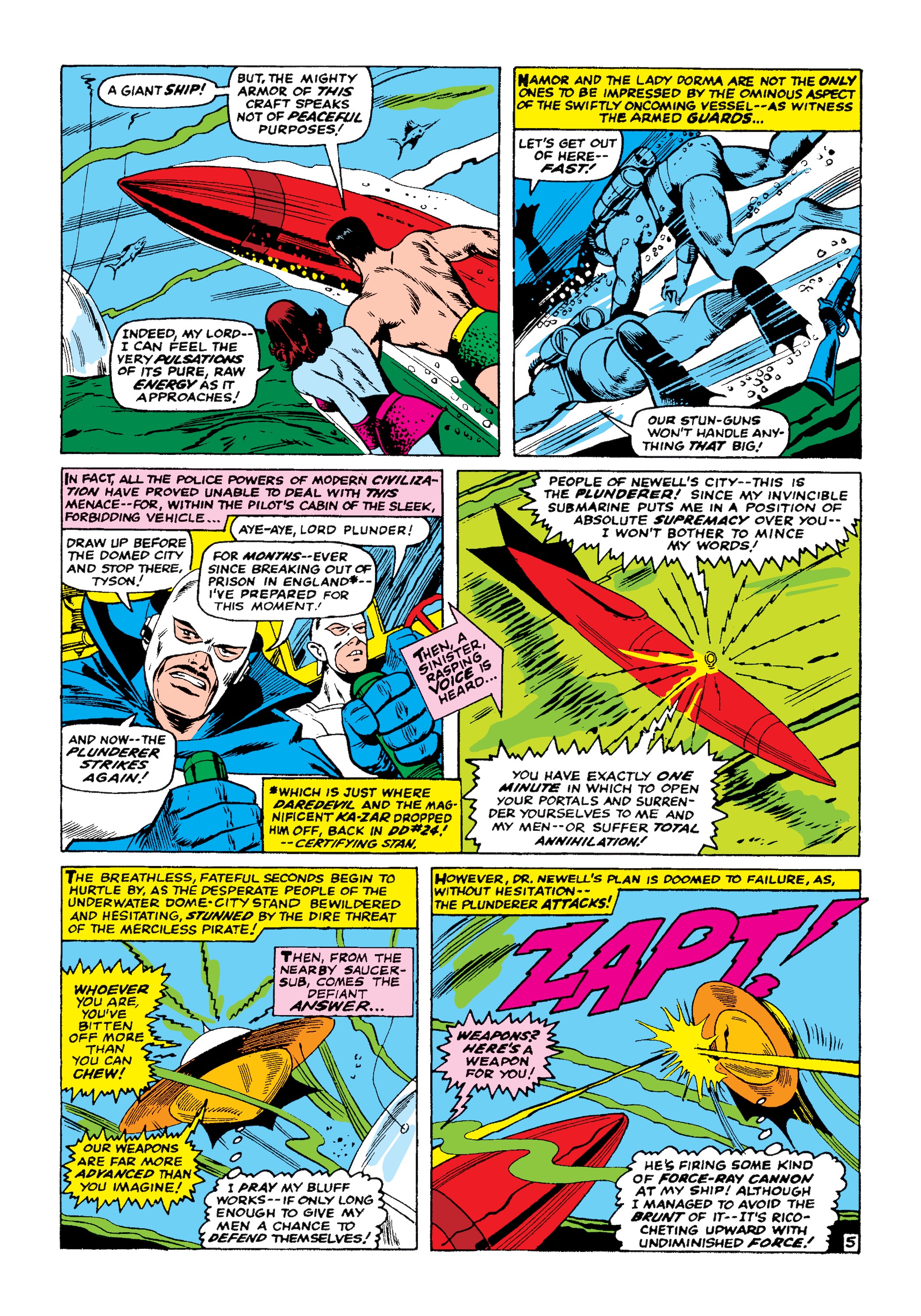 Read online Marvel Masterworks: The Sub-Mariner comic -  Issue # TPB 2 (Part 2) - 5