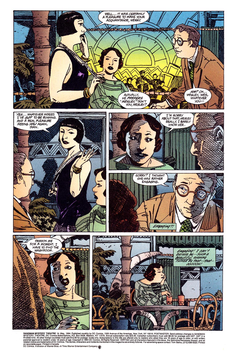 Sandman Mystery Theatre Issue #14 #15 - English 2