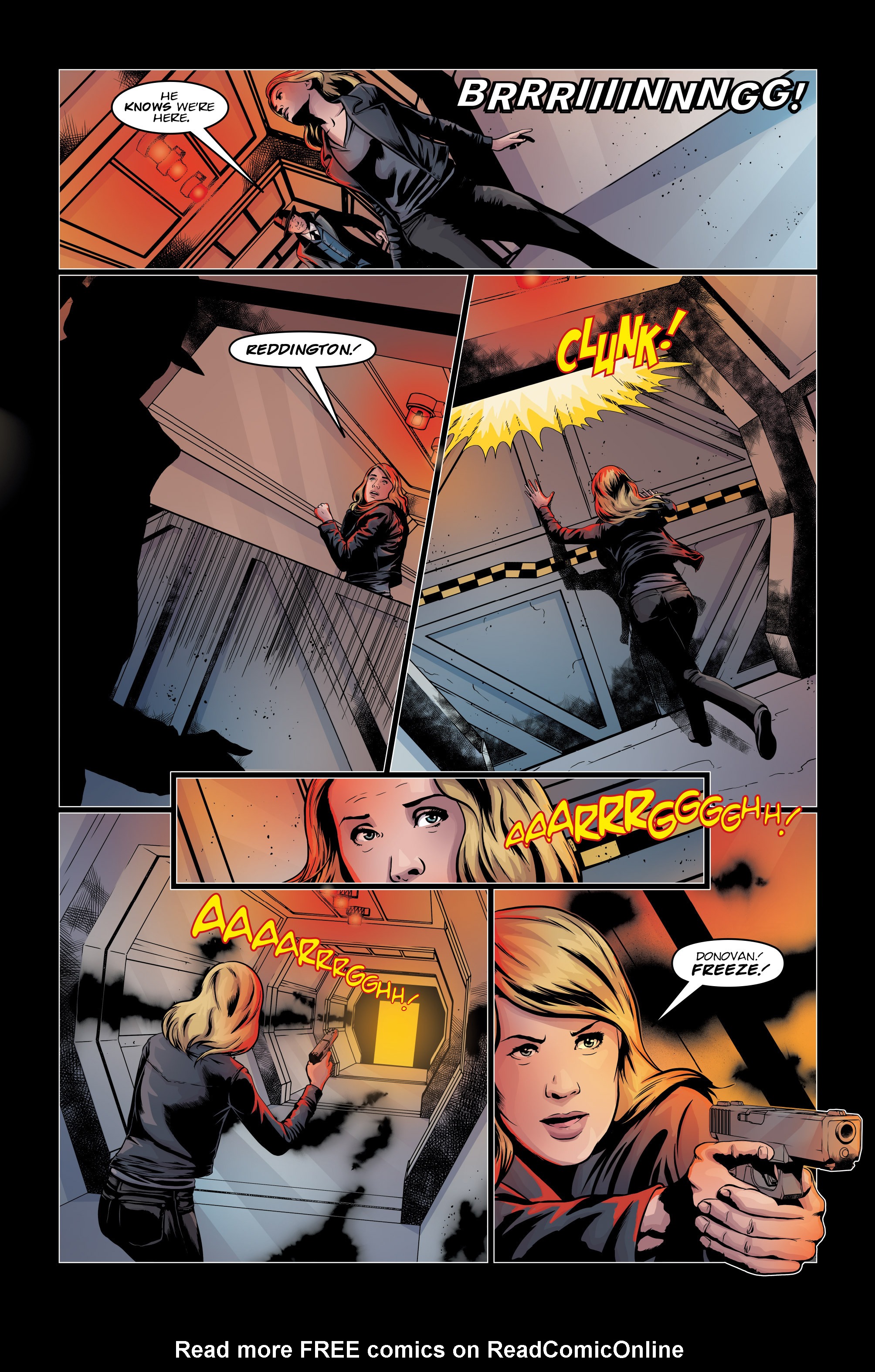 Read online The Blacklist comic -  Issue #10 - 12