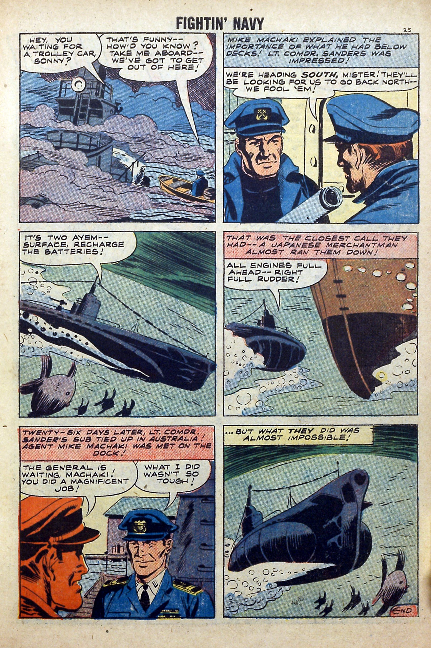 Read online Fightin' Navy comic -  Issue #84 - 27