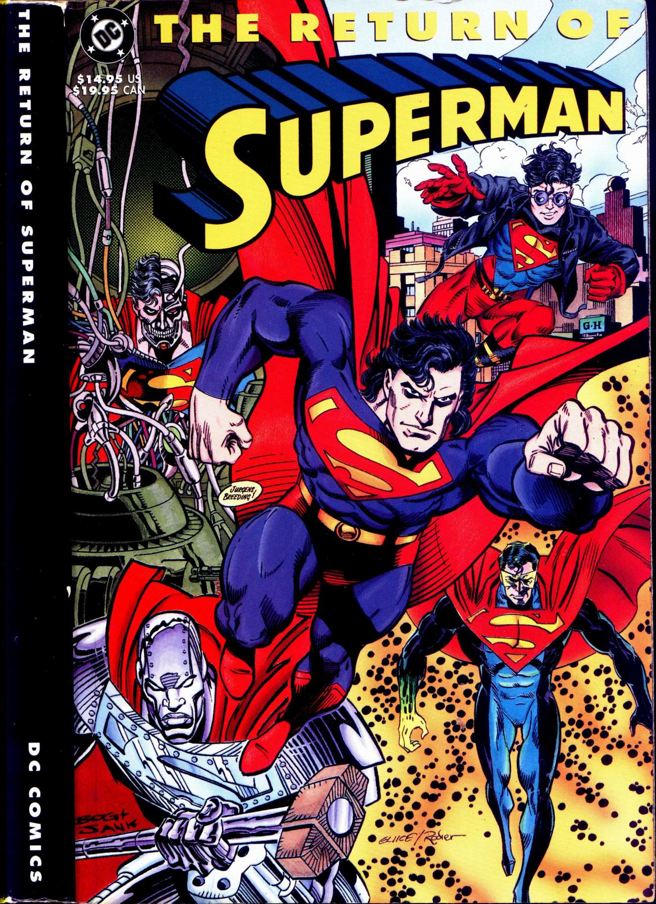 Read online Superman: The Return of Superman (1993) comic -  Issue # TPB (Part 1) - 1