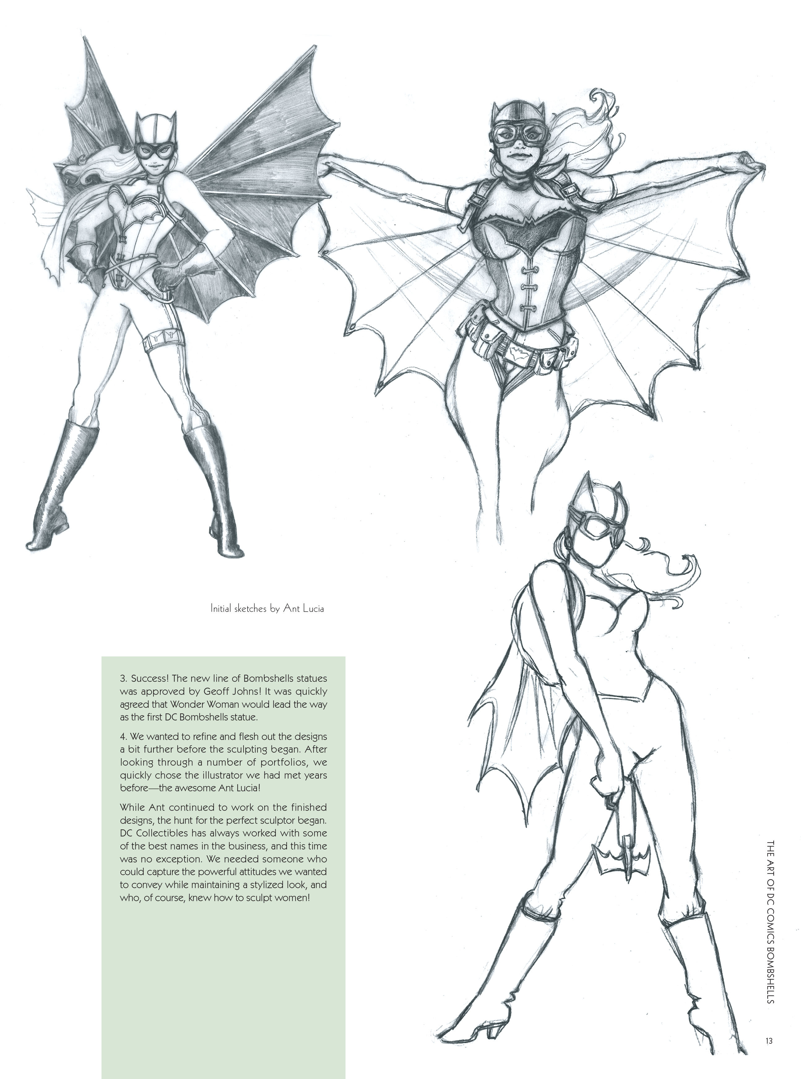 Read online The Art of DC Comics Bombshells comic -  Issue # TPB (Part 1) - 11
