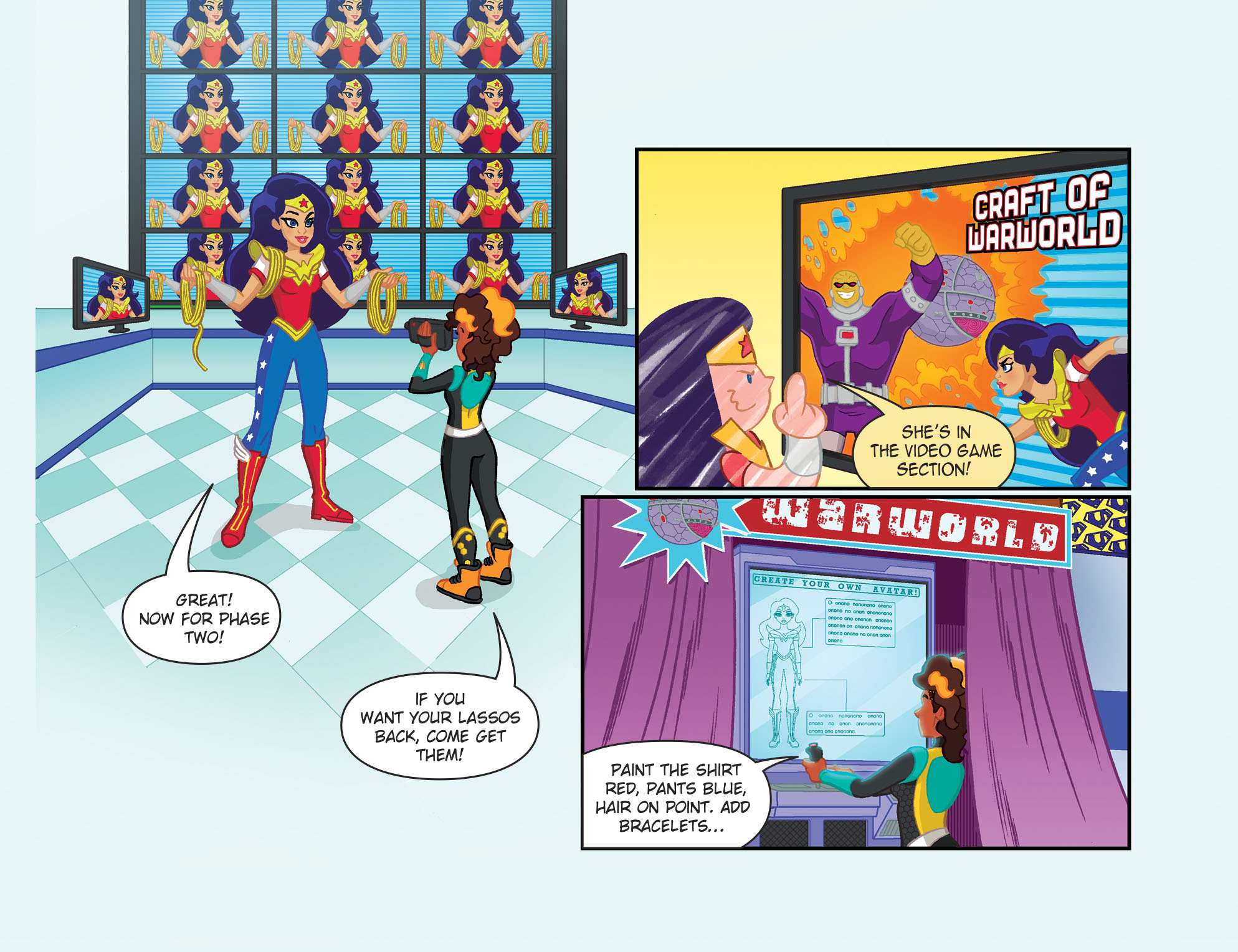Read online DC Super Hero Girls: Out of the Bottle comic -  Issue #8 - 16