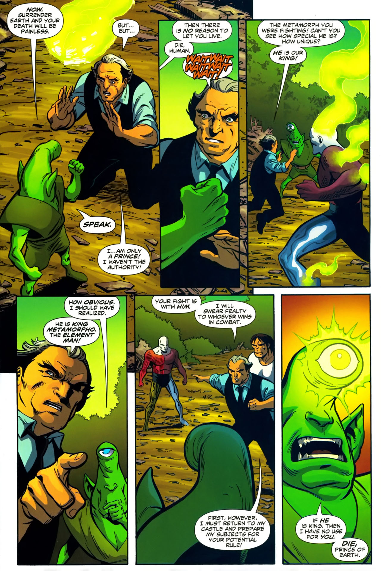 Read online Metamorpho: Year One comic -  Issue #5 - 20