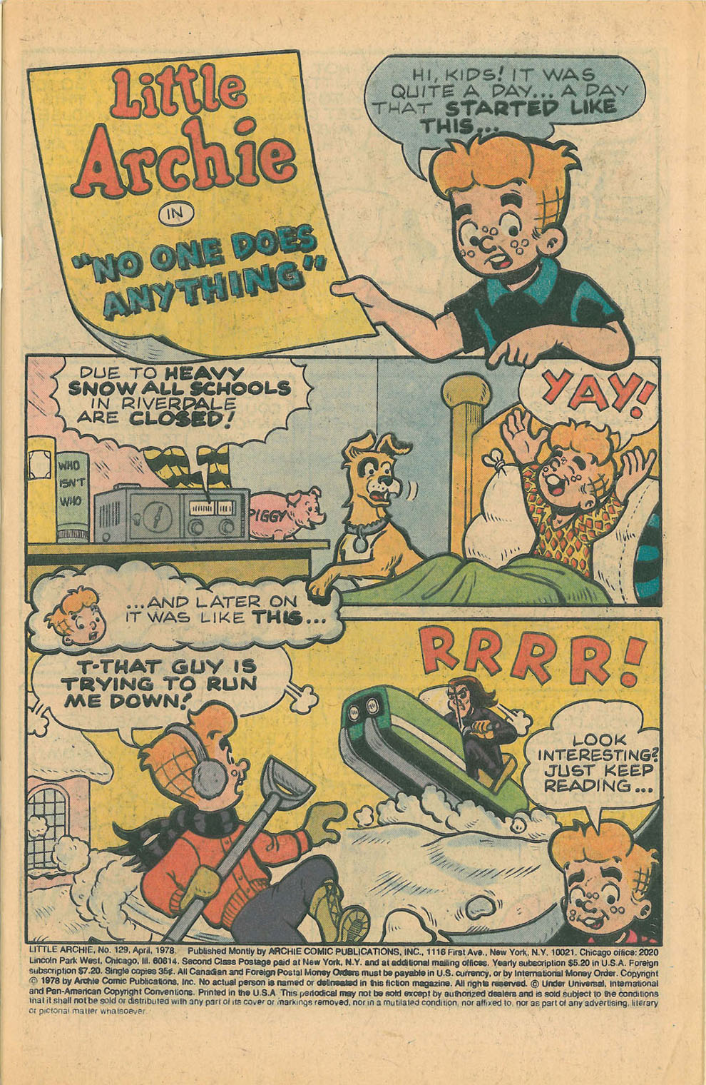 Read online The Adventures of Little Archie comic -  Issue #129 - 3