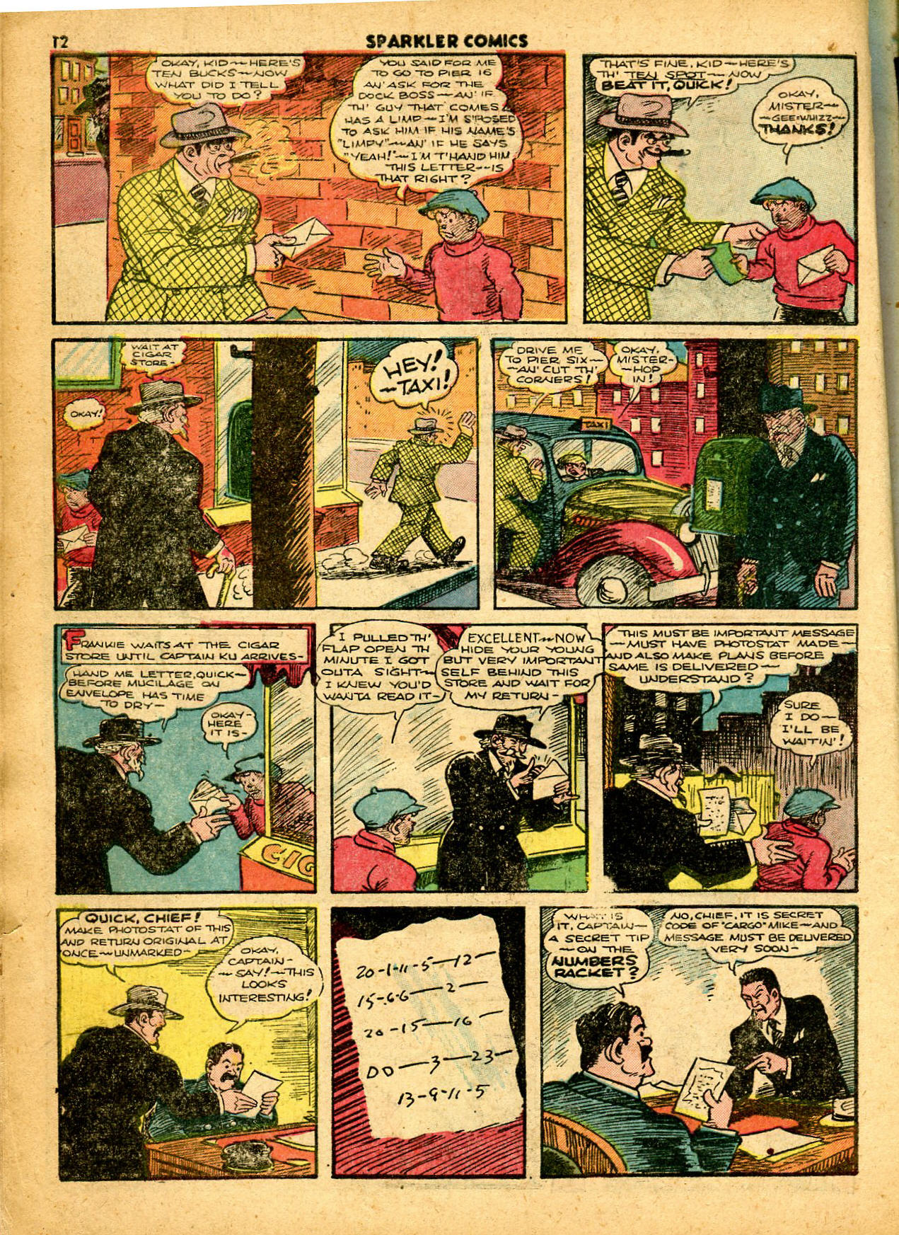 Read online Sparkler Comics comic -  Issue #18 - 14