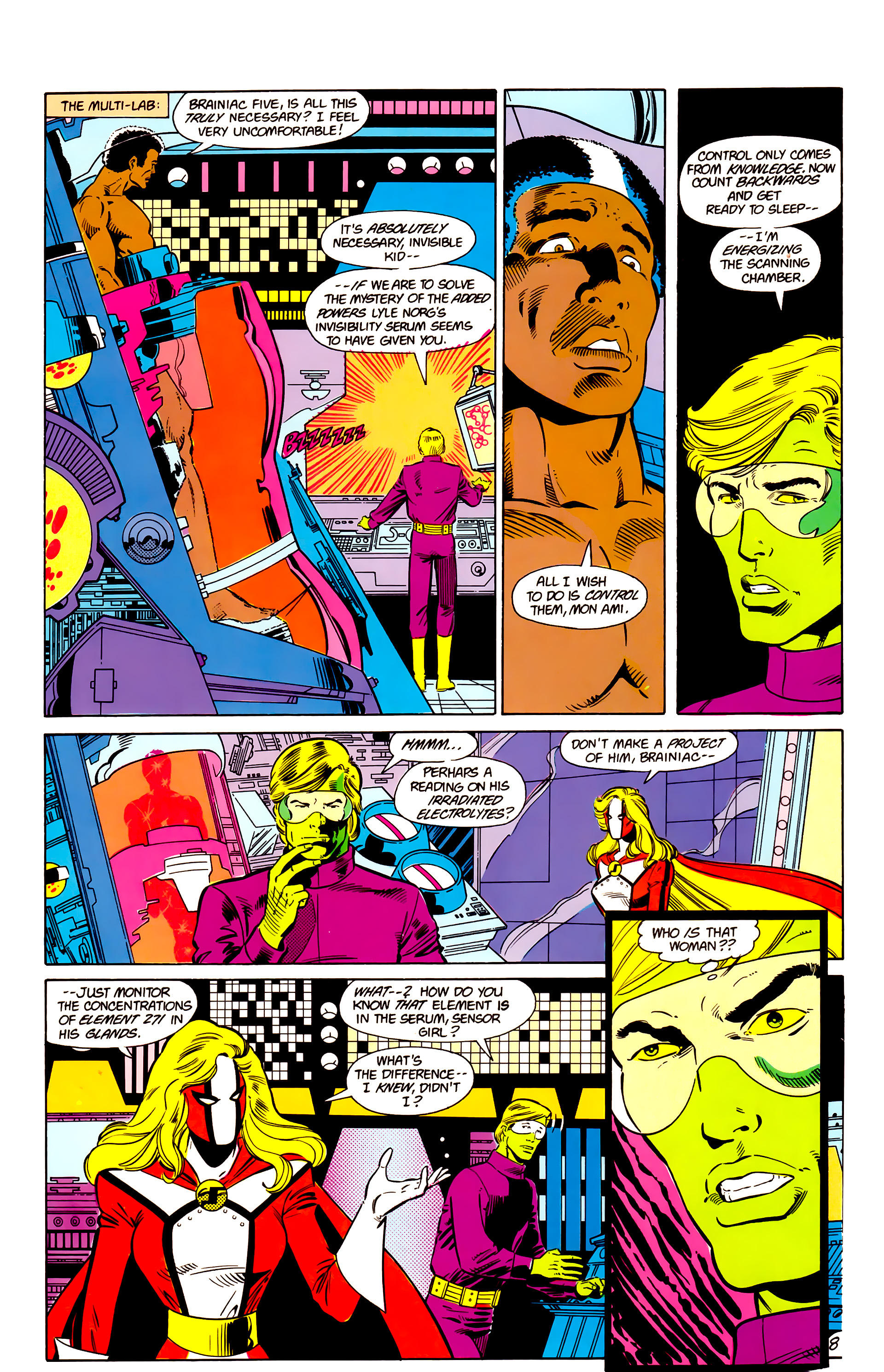 Read online Legion of Super-Heroes (1984) comic -  Issue #17 - 10