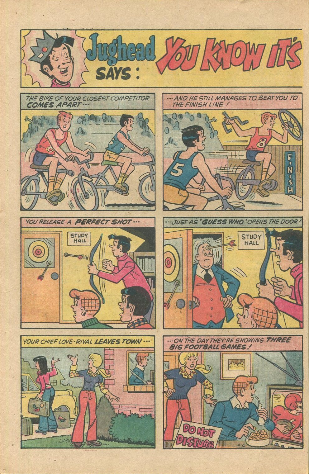 Read online Archie's Joke Book Magazine comic -  Issue #196 - 10