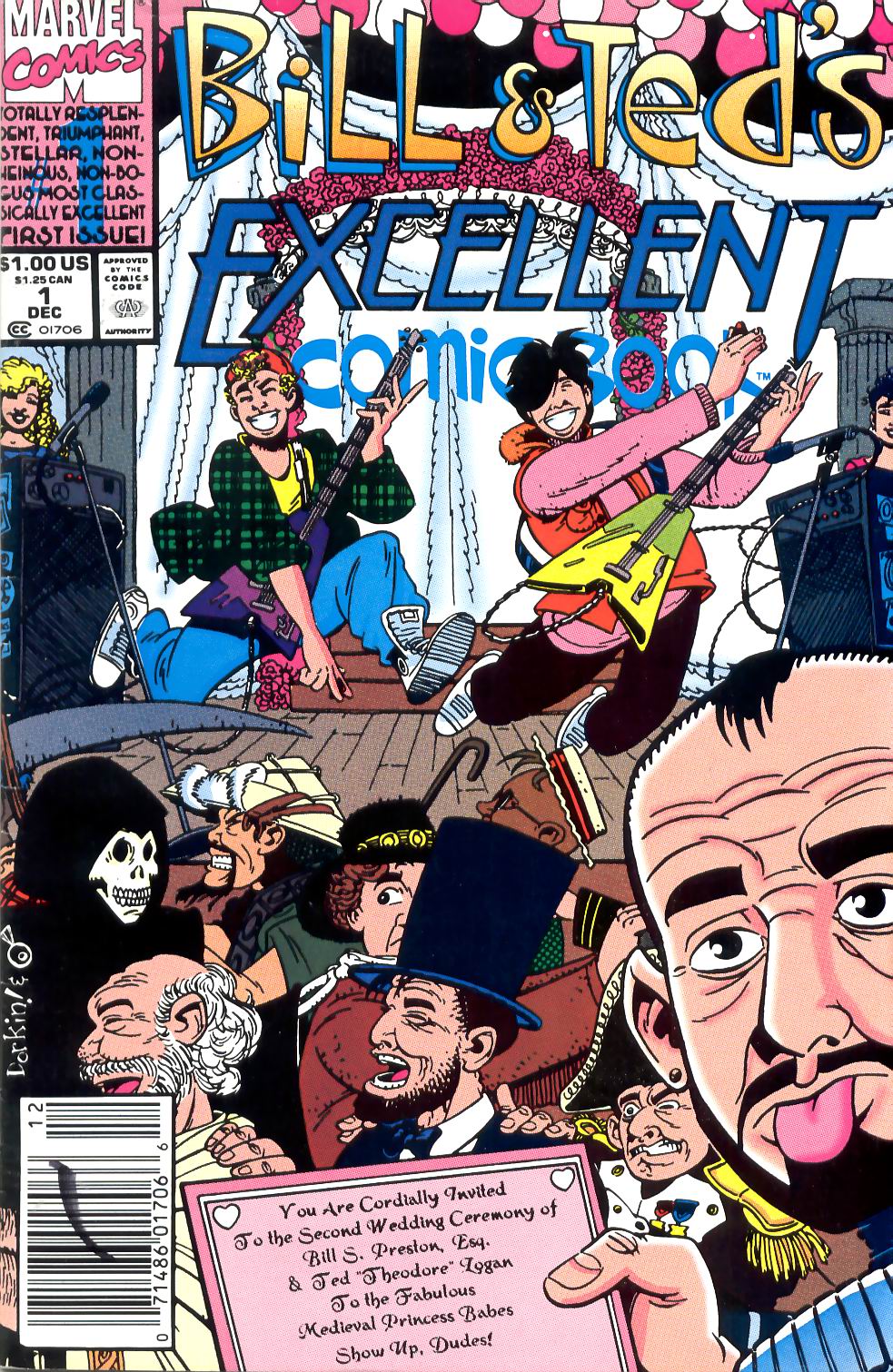 Read online Bill & Ted's Excellent Comic Book comic -  Issue #1 - 1