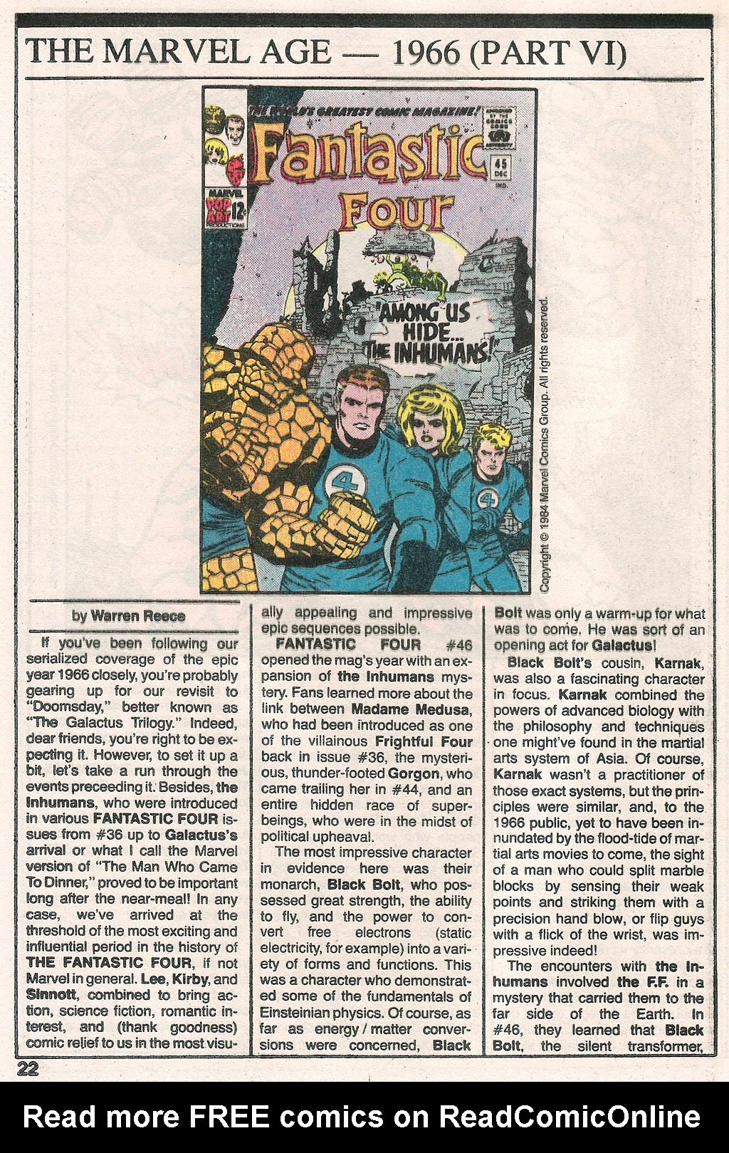 Read online Marvel Age comic -  Issue #23 - 23