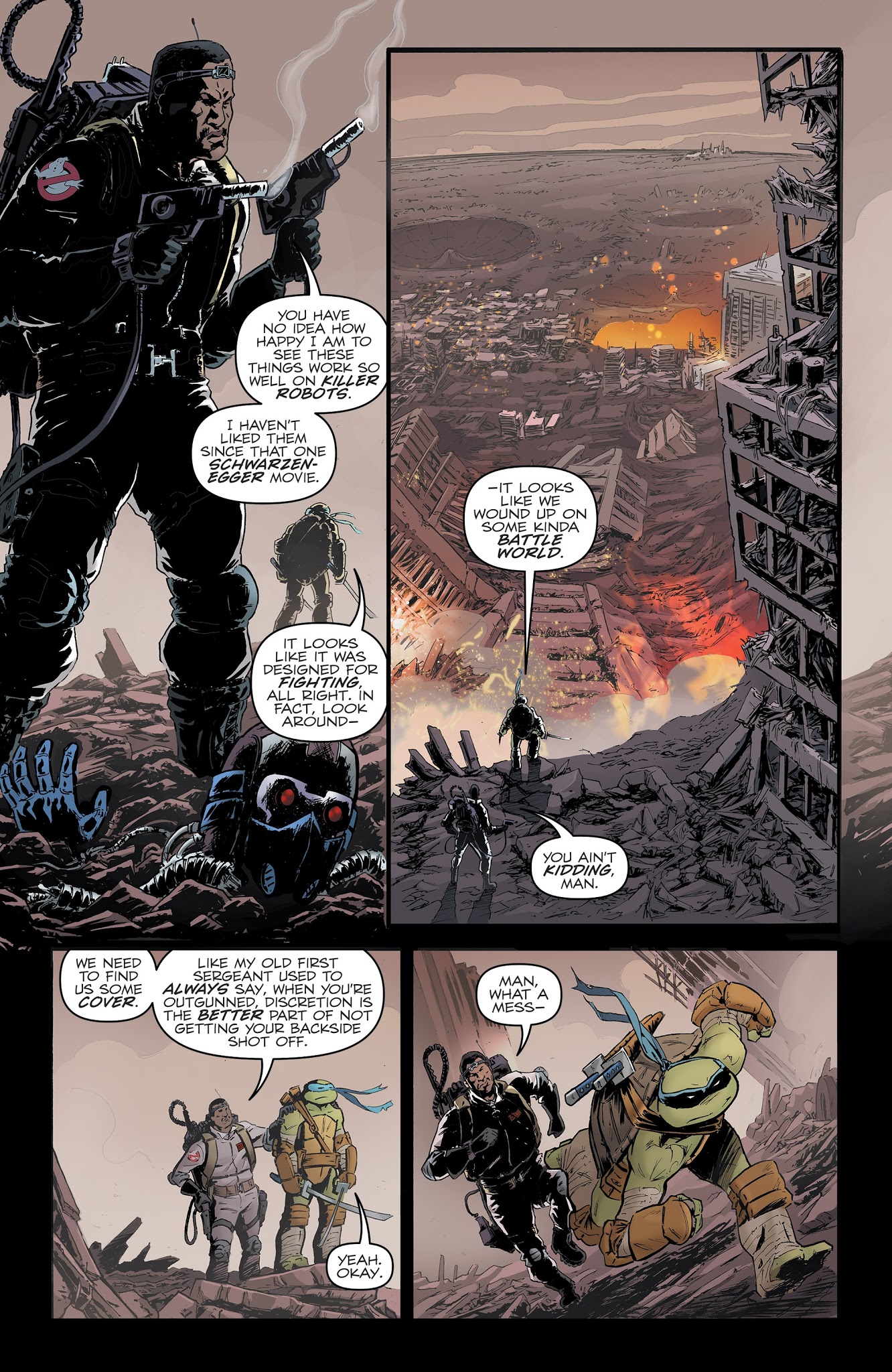 Read online Teenage Mutant Ninja Turtles/Ghostbusters 2 comic -  Issue #2 - 20