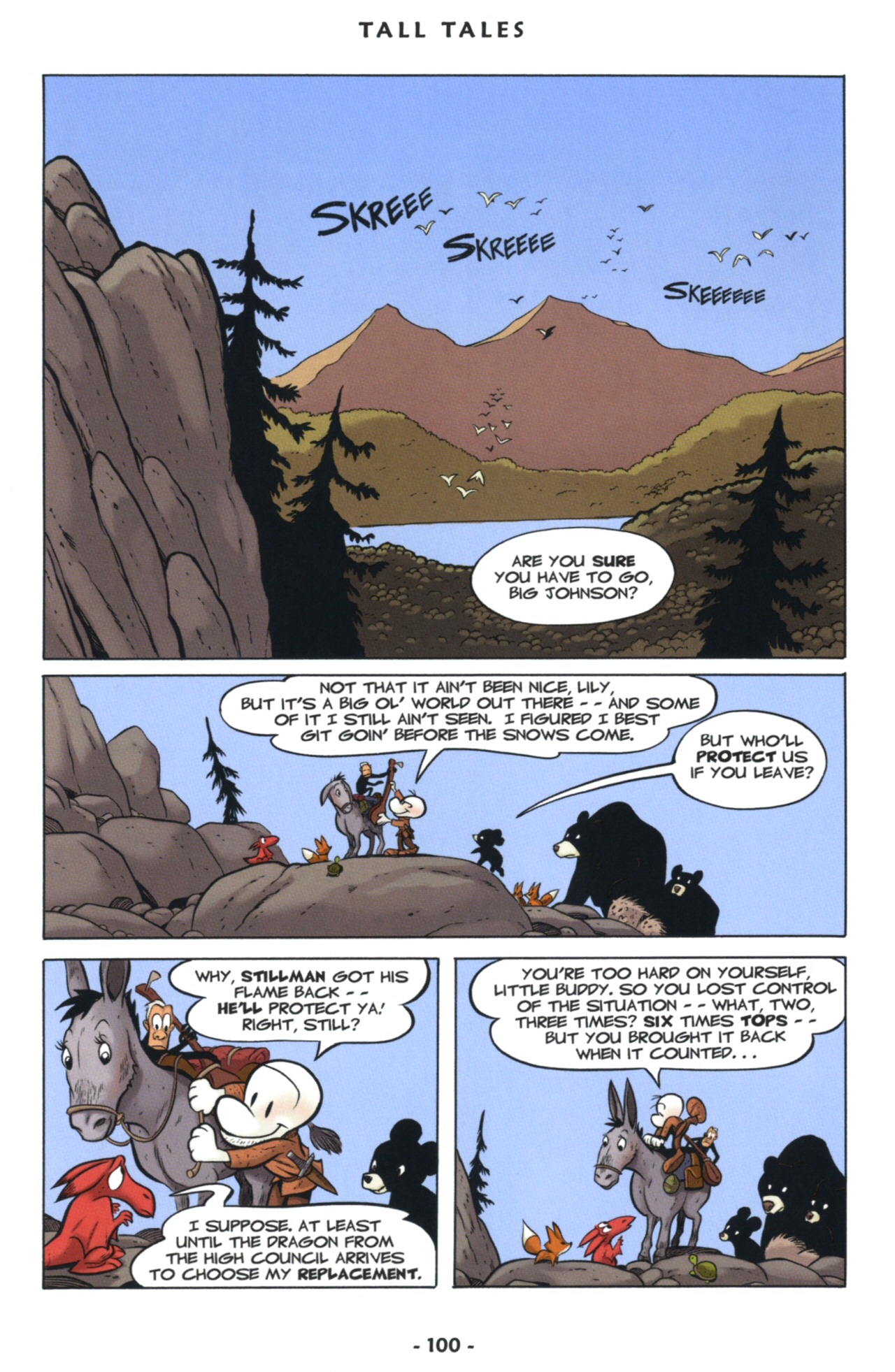Read online Bone: Tall Tales comic -  Issue # TPB - 110