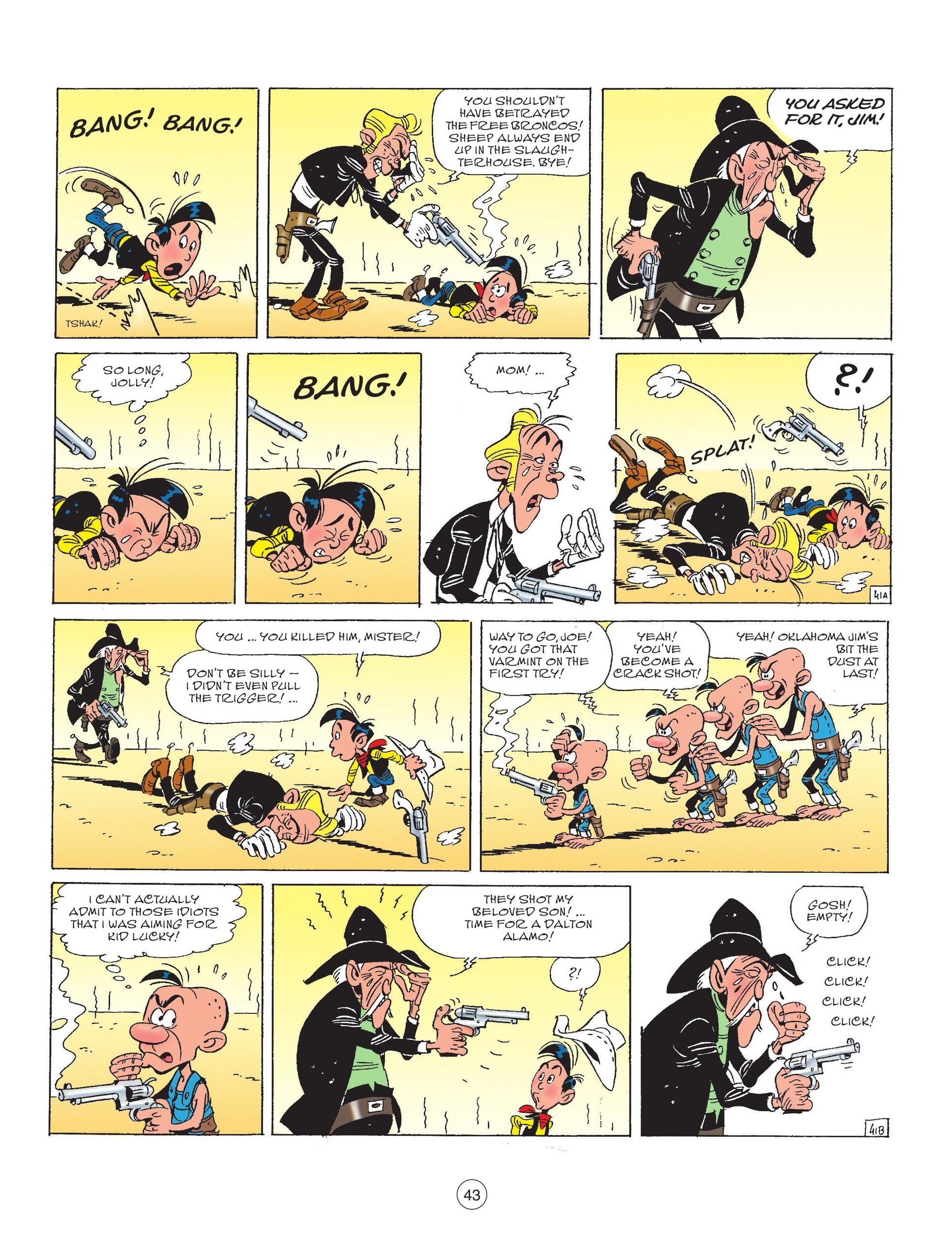 Read online A Lucky Luke Adventure comic -  Issue #76 - 45